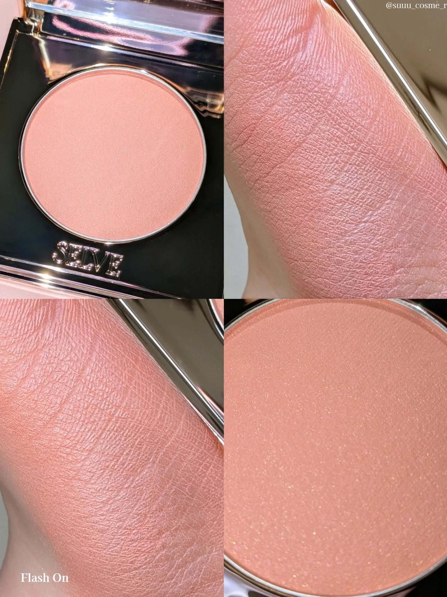 フォギーヴェールブラッシャー/SELVE/パウダーチークを使ったクチコミ（2枚目）