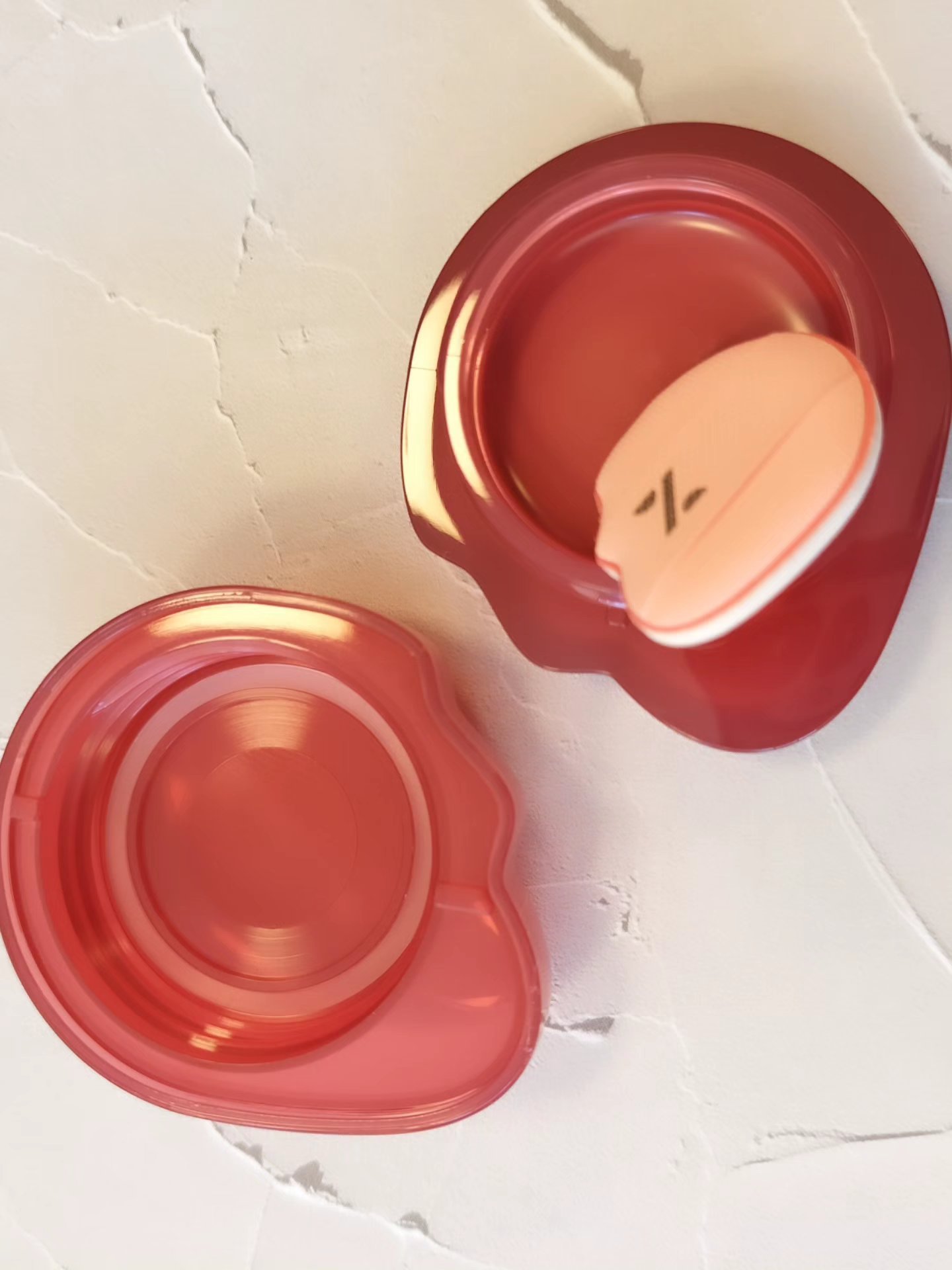 バーミーパフポットリップアンドチーク/%Recipe/ジェル・クリームチークを使ったクチコミ（3枚目）