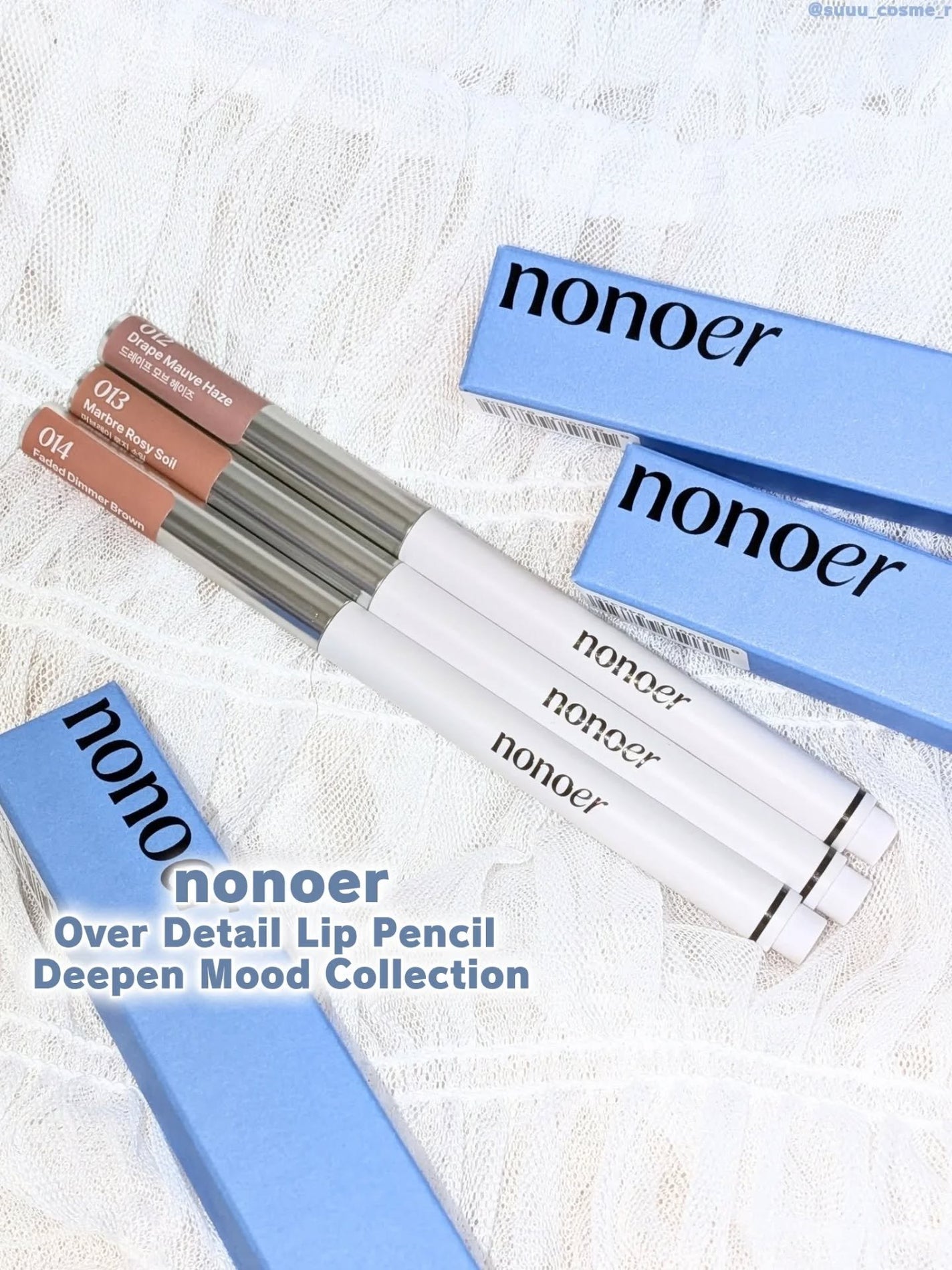 オーバーディテールリップペンシル/nonoer/リップライナーを使ったクチコミ(1枚目)