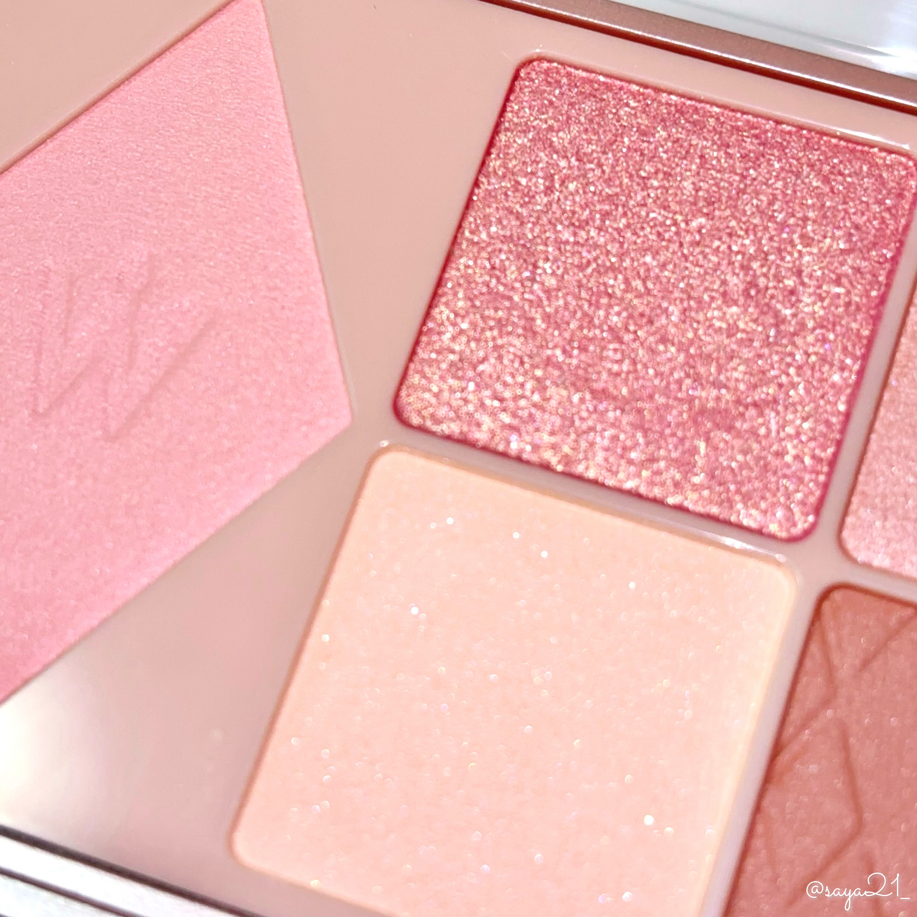 ウォンジョンヨ Ｗ デイリームードアップパレット  05 ピーチモカ/Wonjungyo/アイシャドウパレットを使ったクチコミ（3枚目）