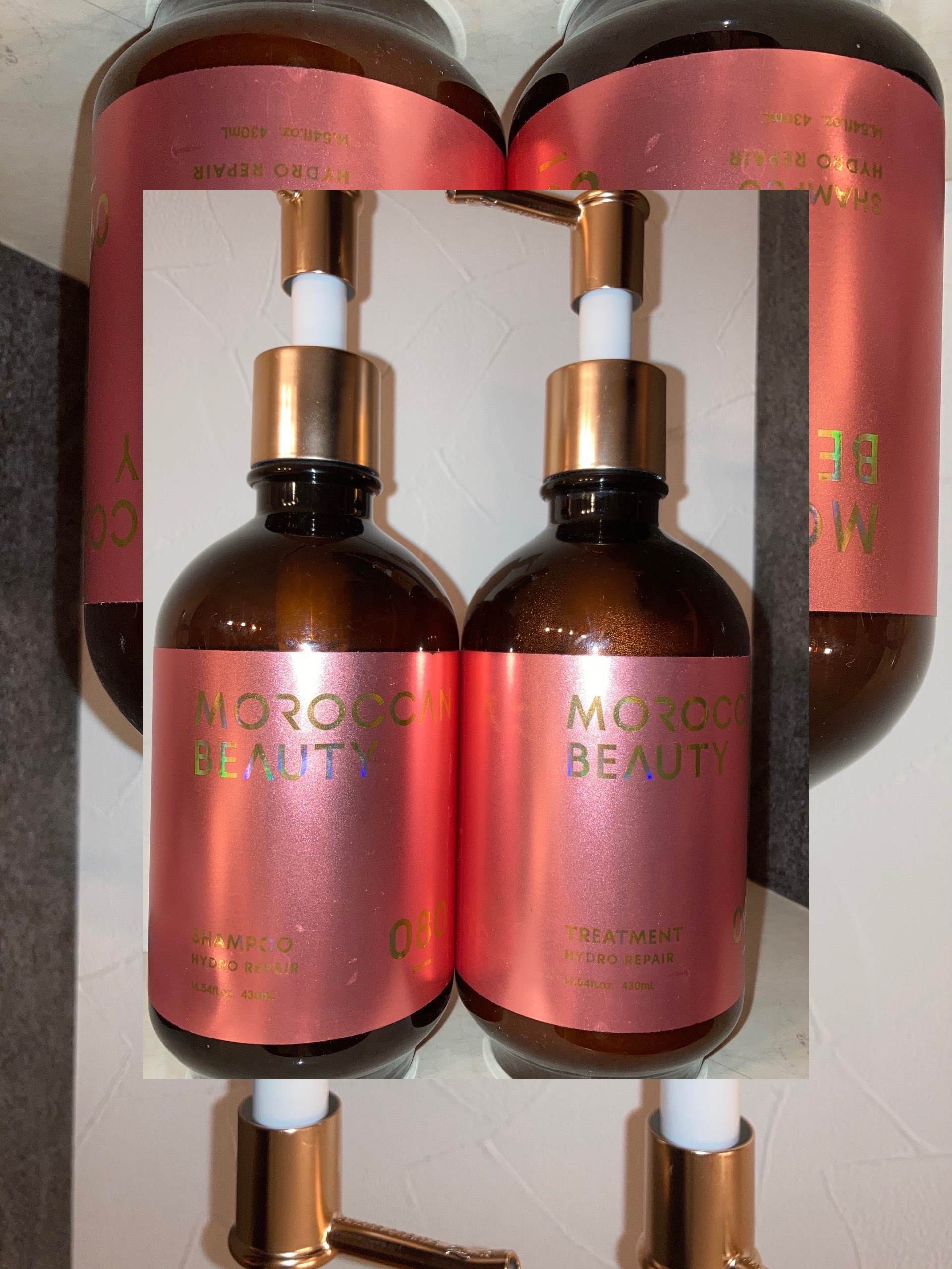 ハイドロリペア シャンプー／ヘアトリートメント/モロッカンビューティ/市販シャンプーを使ったクチコミ（1枚目）
