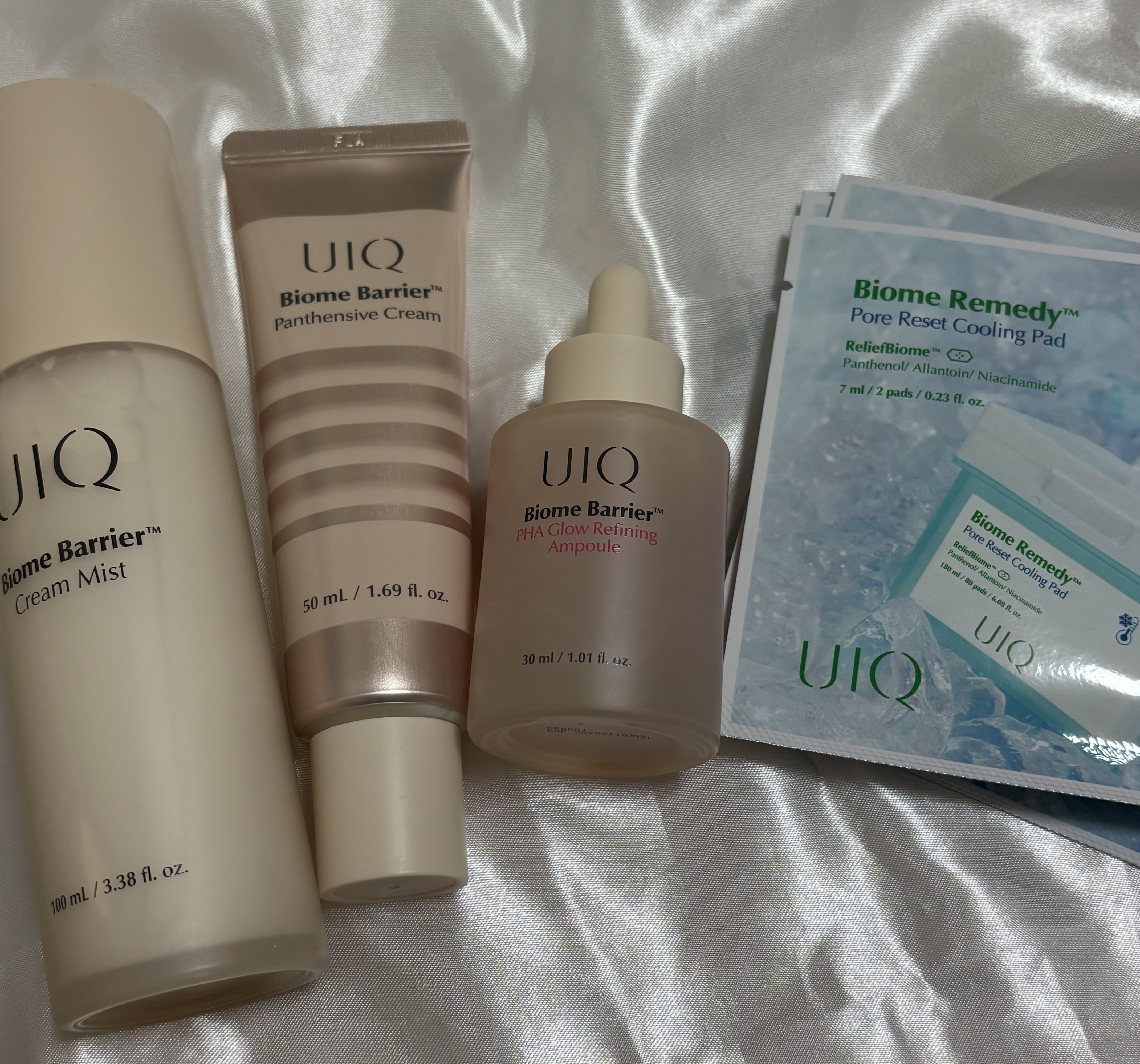 バイオームバリア クリームミスト/UIQ/ミスト状化粧水を使ったクチコミ（1枚目）