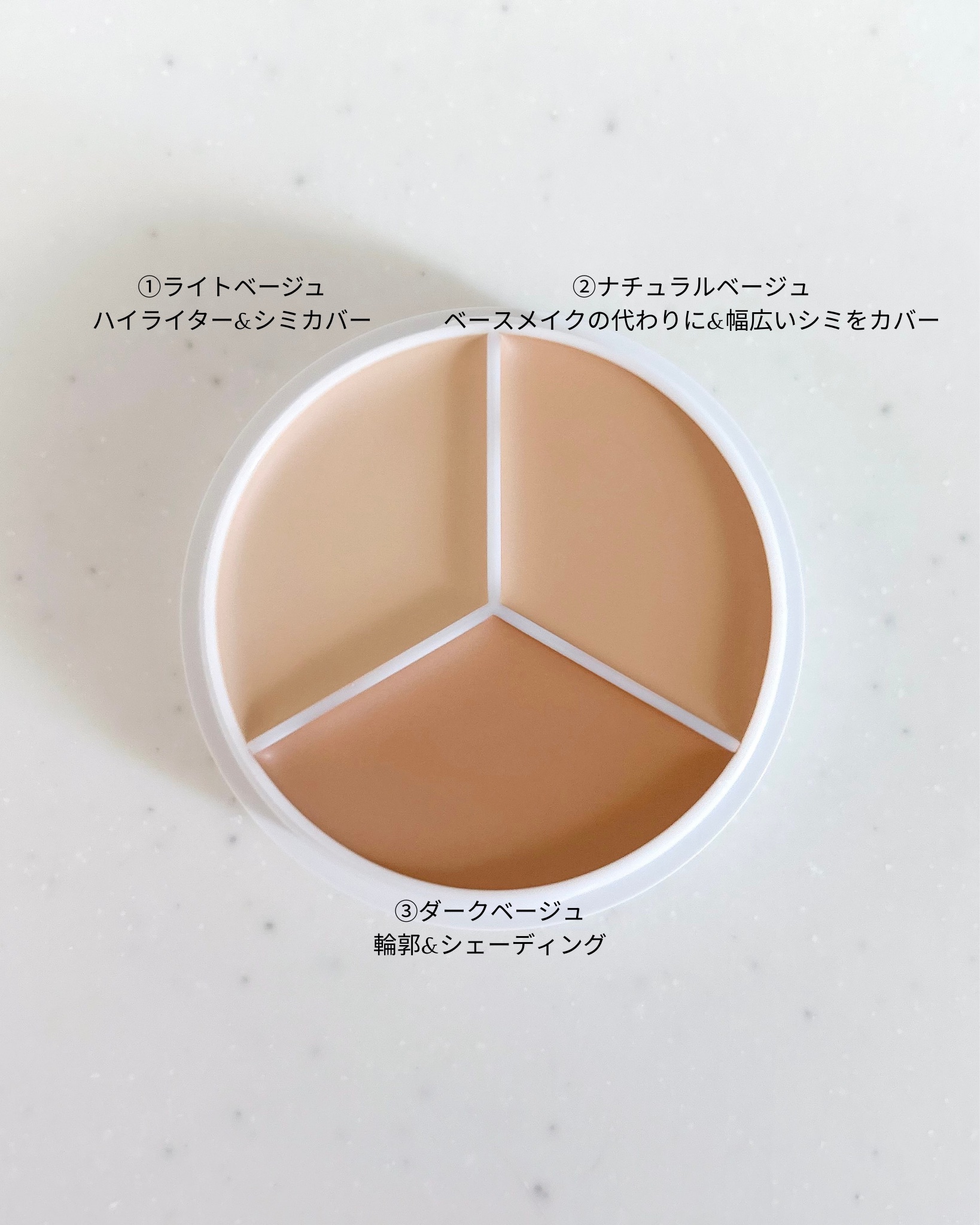 カバーアッププロコンシーラー/TFIT/パレットコンシーラーを使ったクチコミ（2枚目）