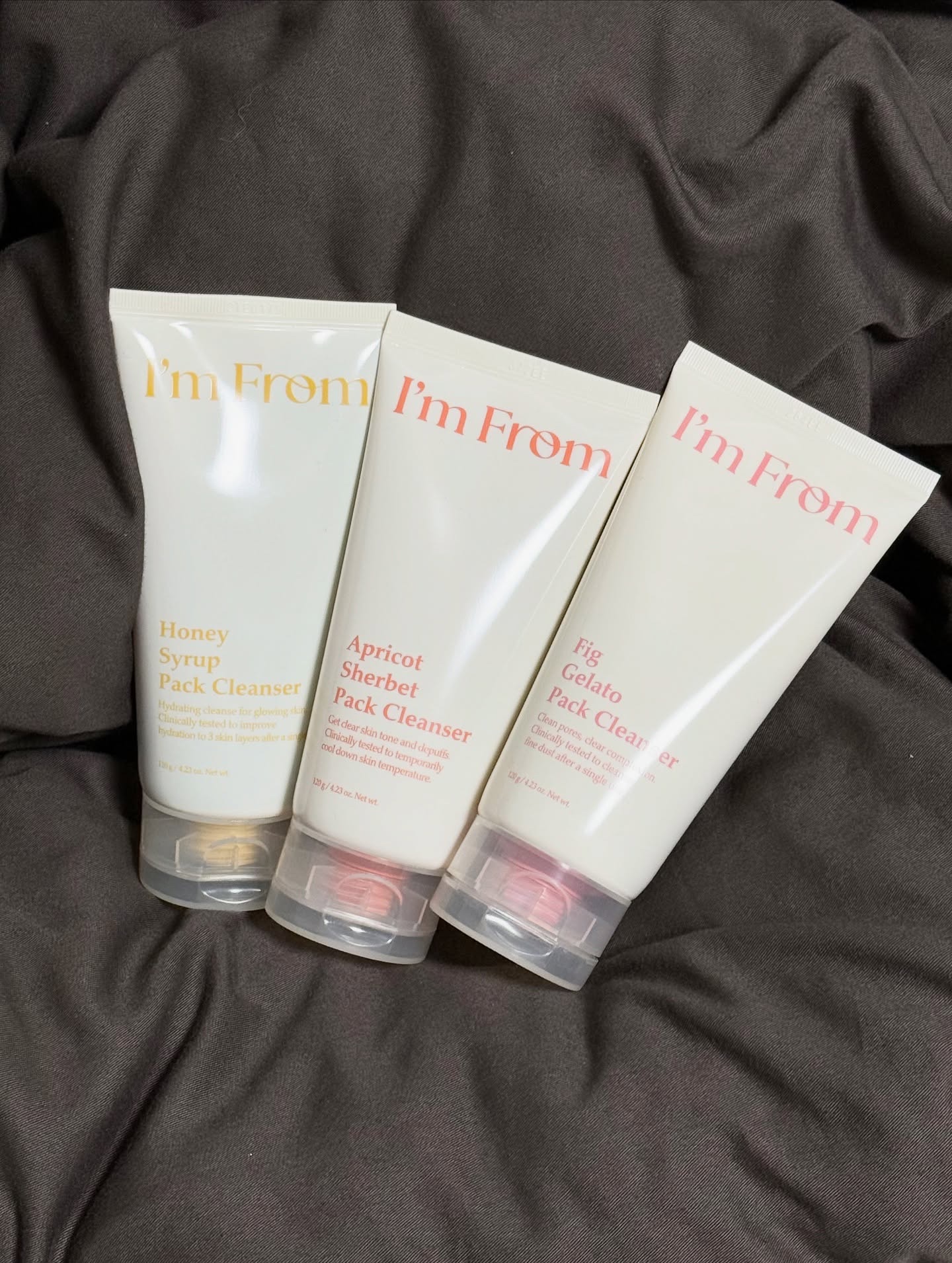 フィグジェラートパッククレンザー/I'm from/洗顔フォームを使ったクチコミ（1枚目）