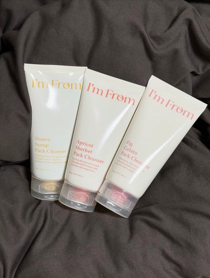 フィグジェラートパッククレンザー/I'm from/洗顔フォームを使ったクチコミ(1枚目)