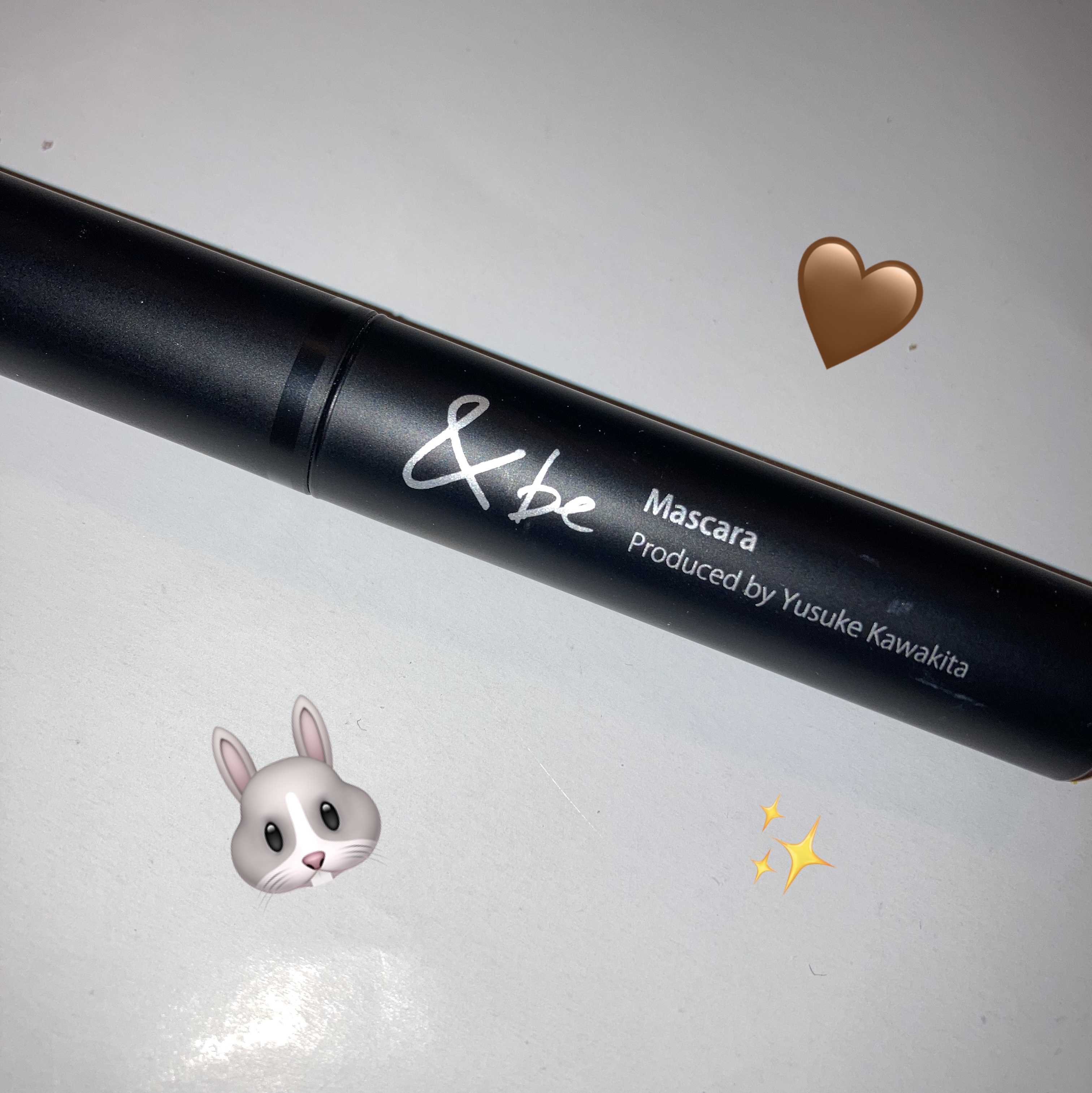 ＆be ＆be マスカラのクチコミ「
塗りやすいしダマになりにくいから好き🐰💗

ナチュラルメイクにもボリュームメイクにも合わせや.....」（1枚目）