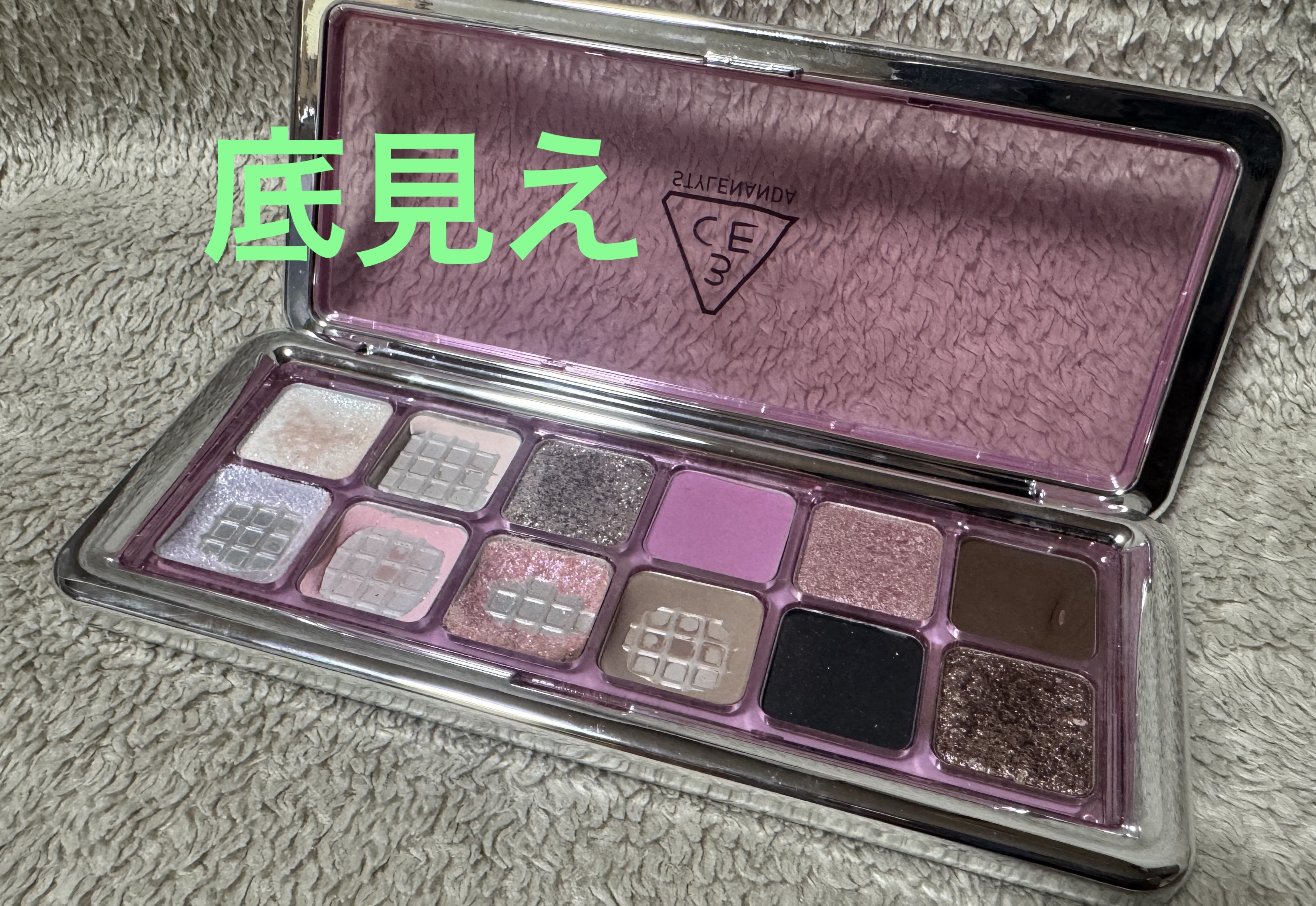 3CE ニューテイク アイシャドウパレット/3CE/アイシャドウパレットを使ったクチコミ（1枚目）