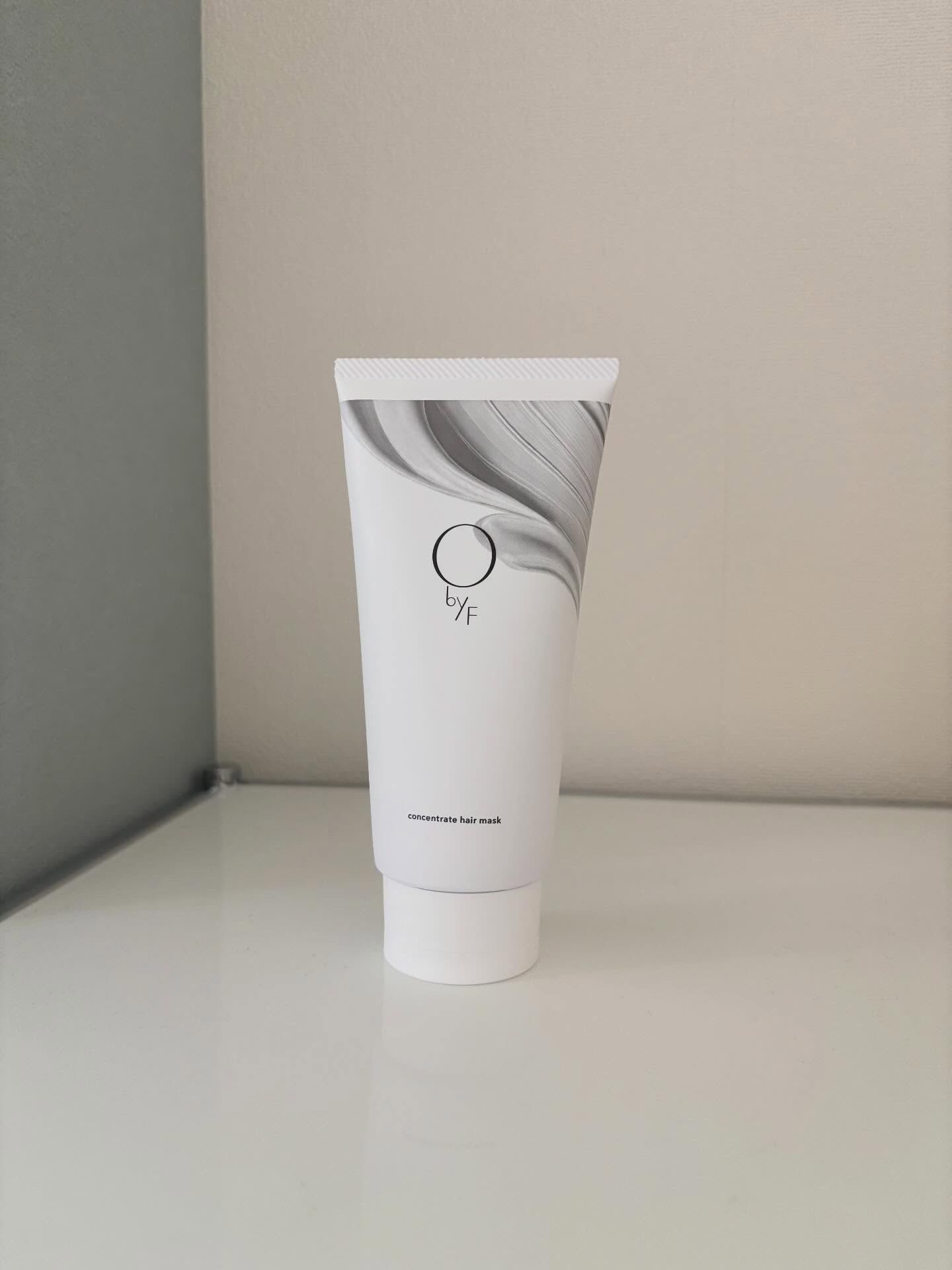 O by F オーバイエッフェ　コンセントレートヘアマスク  (ヘアパック)　のクチコミ「O by F
コンセントレートヘアマスク

髪の内外へアプローチして、うねり・ダメージを
ケア.....」（1枚目）