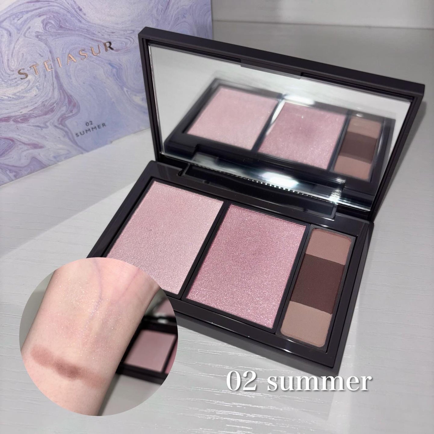 フィット my カラーパレット/STEIASUR(ステイアシュール)/マルチパレットを使ったクチコミ(4枚目)