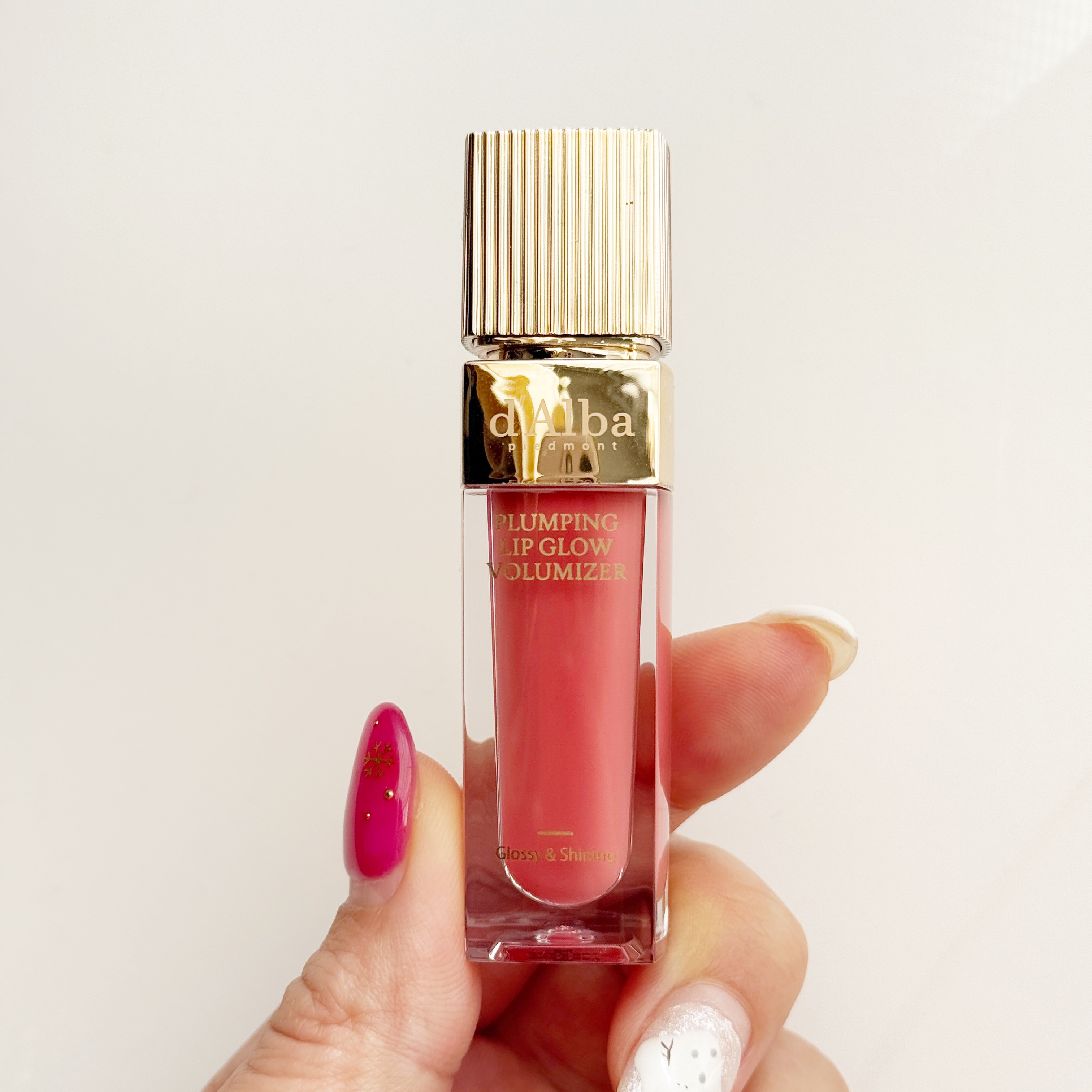 プランピングリップグロウムードボリューマイザー 02 ポッシュローズ(Posh Rose)/ダルバ/リップグロスを使ったクチコミ（3枚目）
