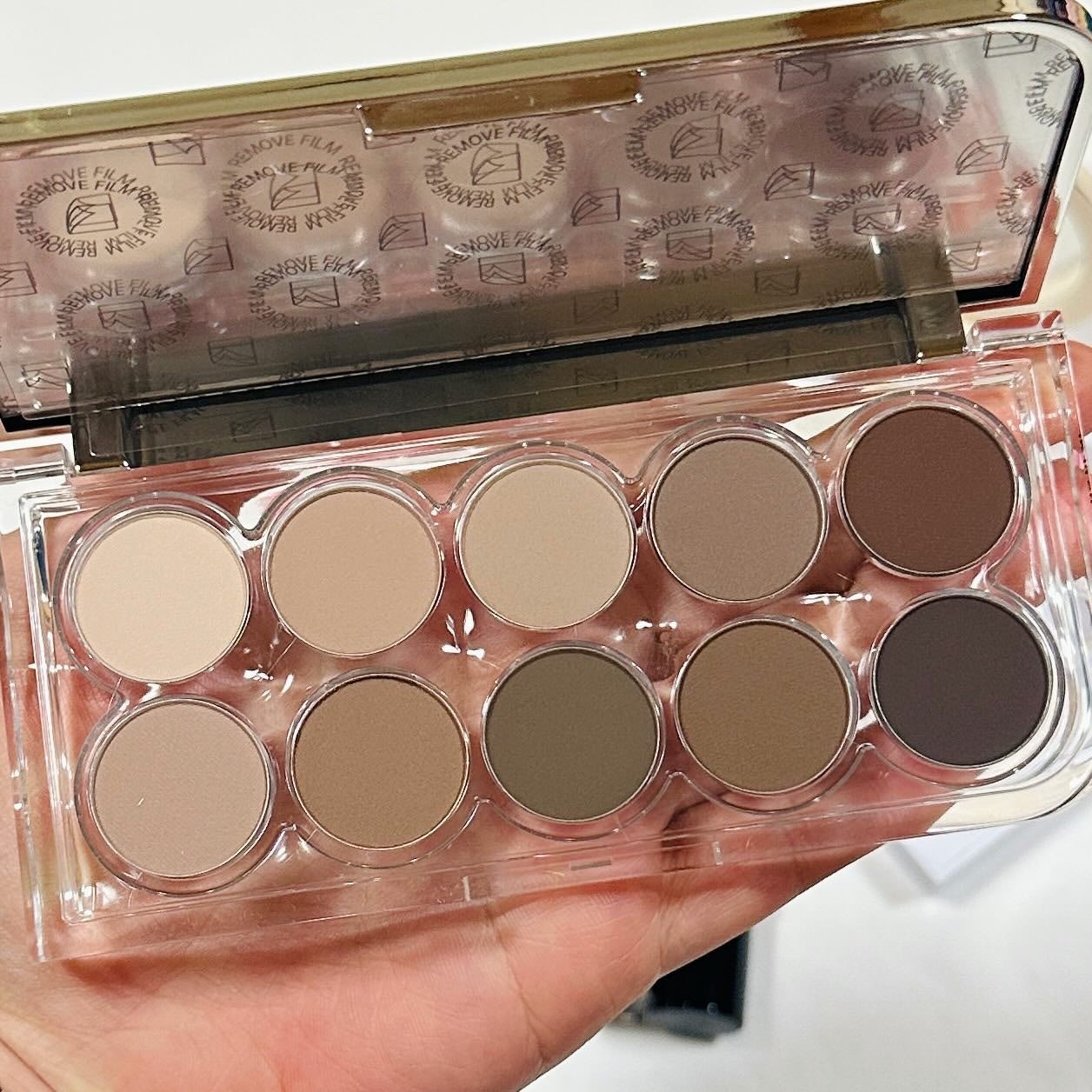 ライトオンアイズシャドウパレット/ルミル/アイシャドウパレットを使ったクチコミ(5枚目)