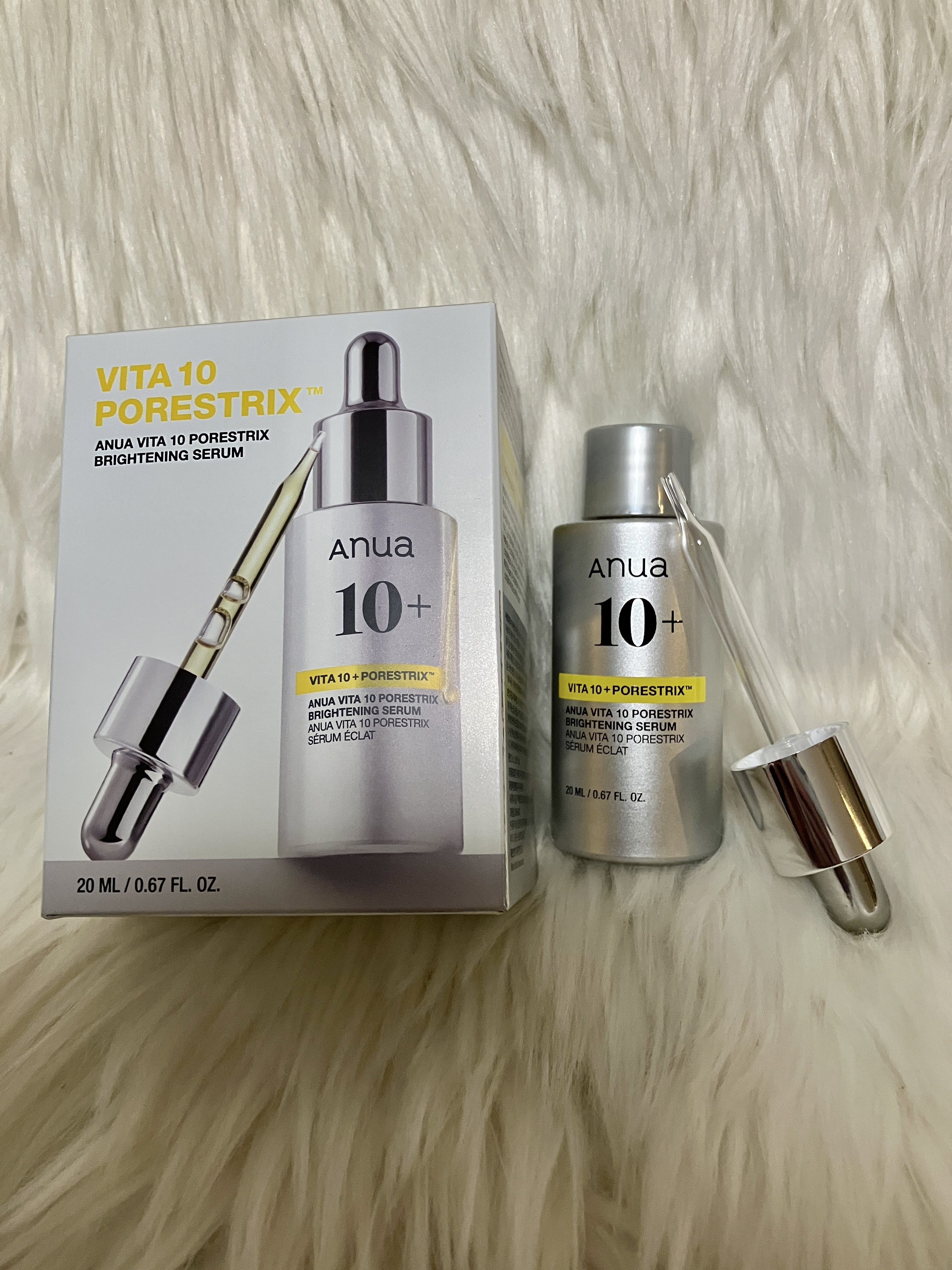 ビタミン10 ポアストリックスセラム/Anua/美容液を使ったクチコミ（1枚目）