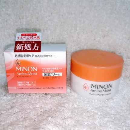 ミノン アミノモイスト モイストチャージ クリーム/ミノン/フェイスクリームを使ったクチコミ(1枚目)