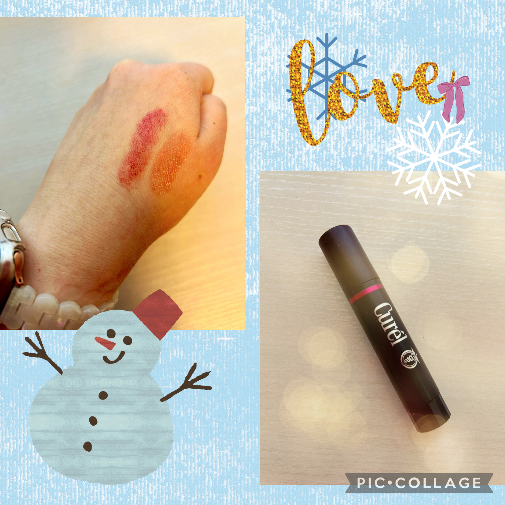 リップケア クリーム（美発色シリーズ）/キュレル/リップクリームを使ったクチコミ（1枚目）