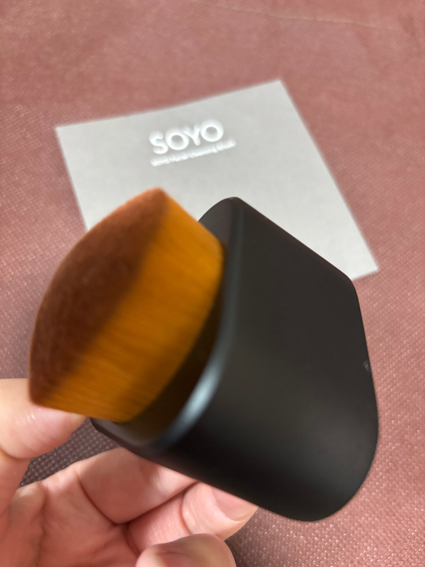 SOYO フェイシャル クレンジング ブラシ/SOYO/その他化粧小物を使ったクチコミ(4枚目)
