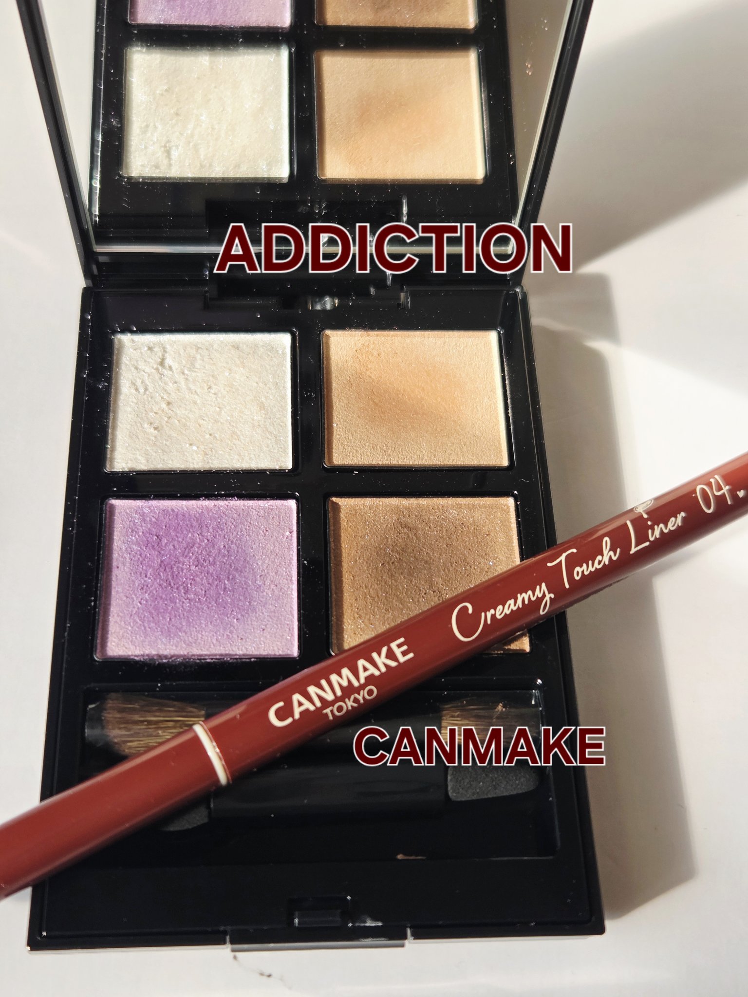 アディクション ザ アイシャドウ パレット +/ADDICTION/アイシャドウパレットを使ったクチコミ（1枚目）