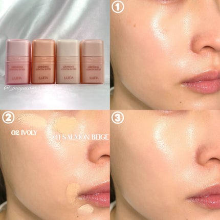 グラインディングコンシールバター/LUNA/クリームコンシーラーを使ったクチコミ(4枚目)