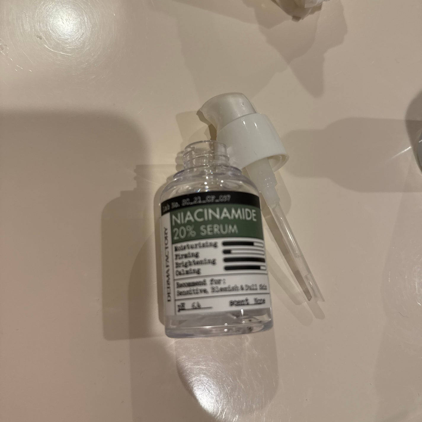 ナイアシンアミド20%セラム/DERMA FACTORY/美容液を使ったクチコミ(1枚目)