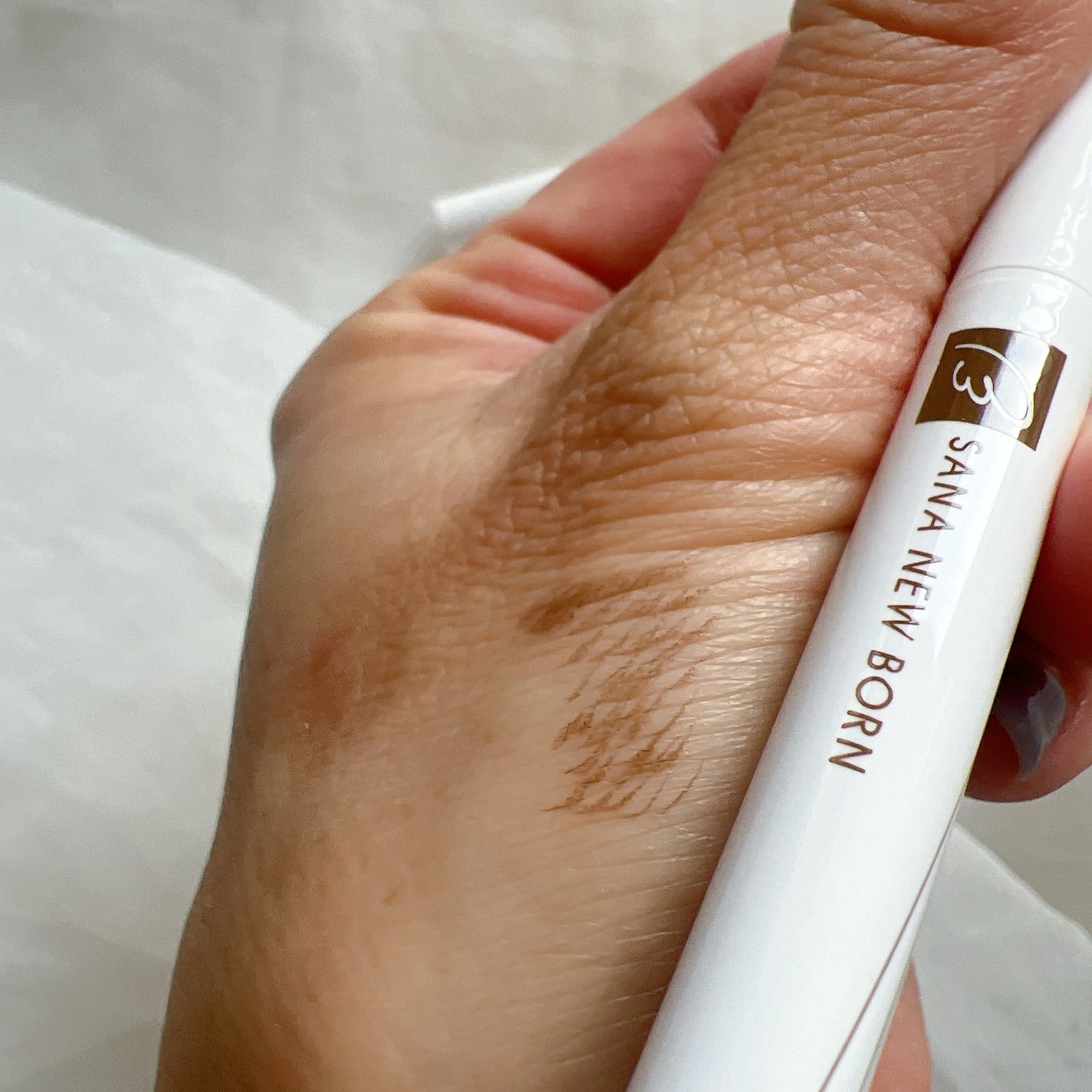 シューティングリキッドアイブロウ/サナ ニューボーン/リキッドアイブロウを使ったクチコミ(4枚目)