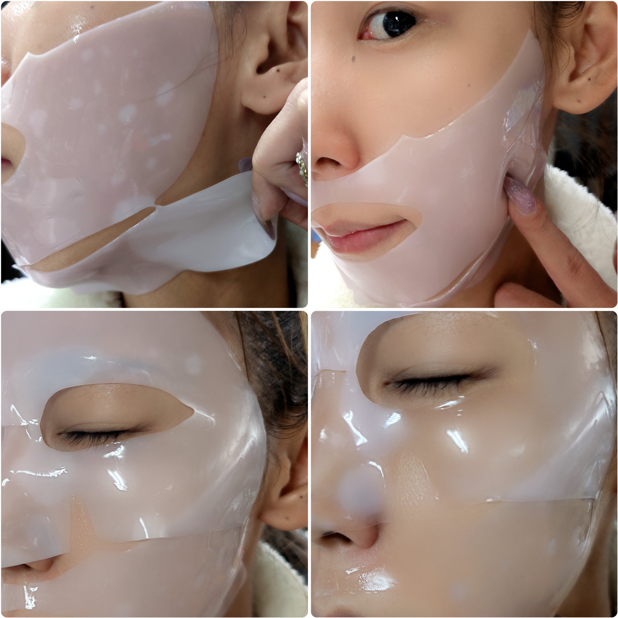 ブラックベリーPDRN リジュショット コラーゲンマスク/KindStep/シートマスク・パックを使ったクチコミ（3枚目）