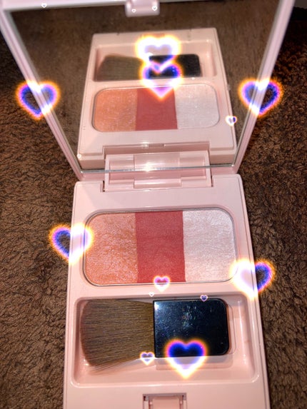 ブレンドチークカラー/WHOMEE/パウダーチークを使ったクチコミ(1枚目)