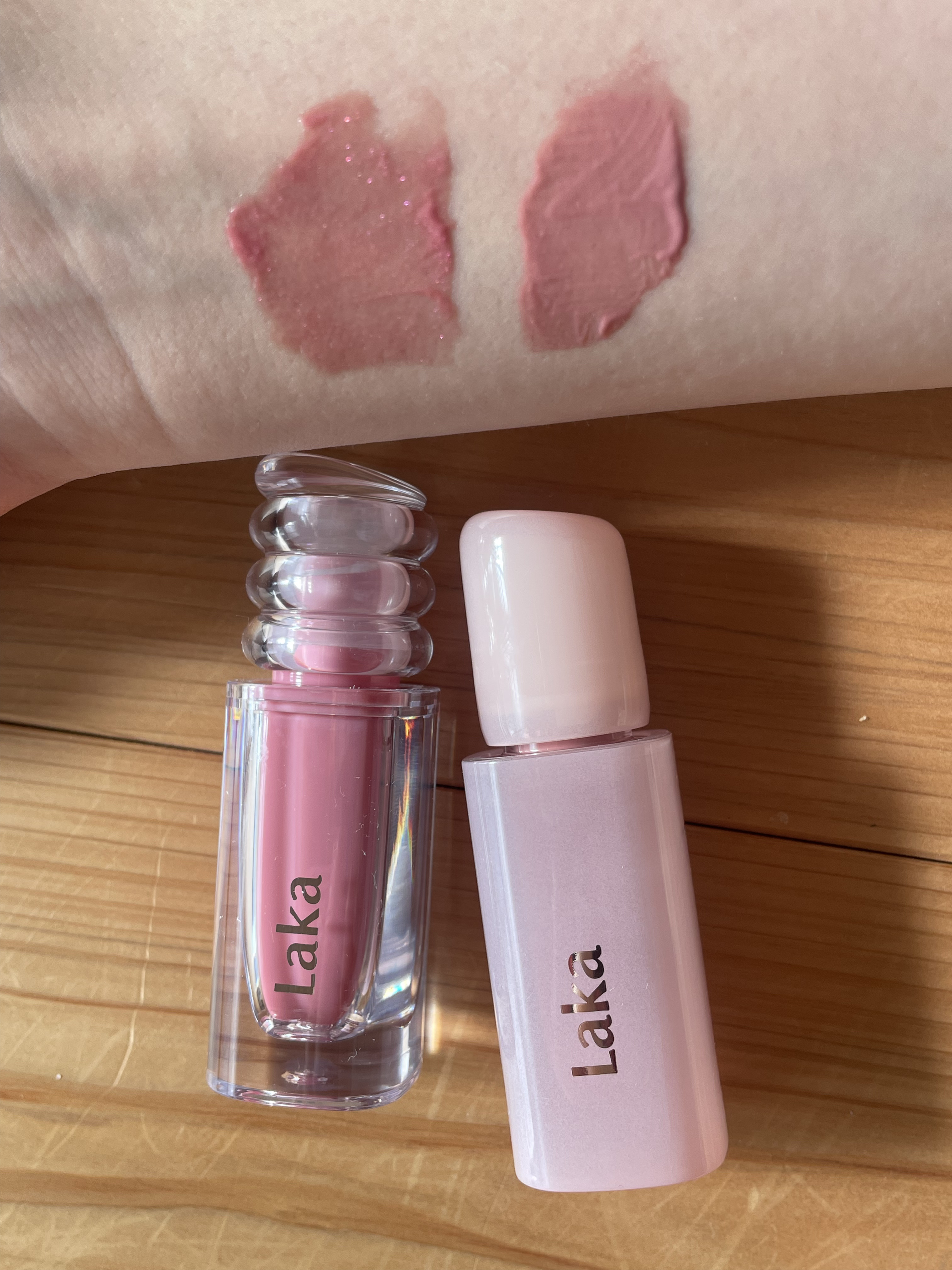 ラカ　マキシグレイヤーティント/Laka/リップティントを使ったクチコミ（2枚目）