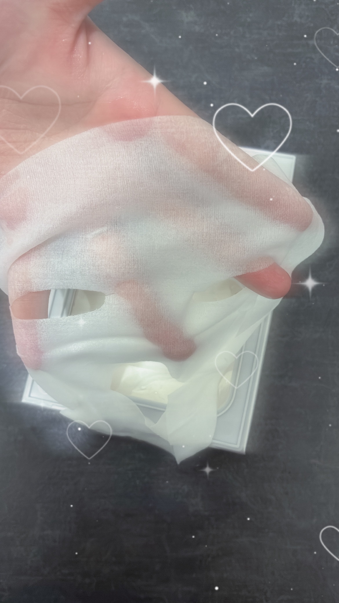 メガショット 夜用白玉タイトニングマスクV/サボリーノ/シートマスク・パックを使ったクチコミ（2枚目）