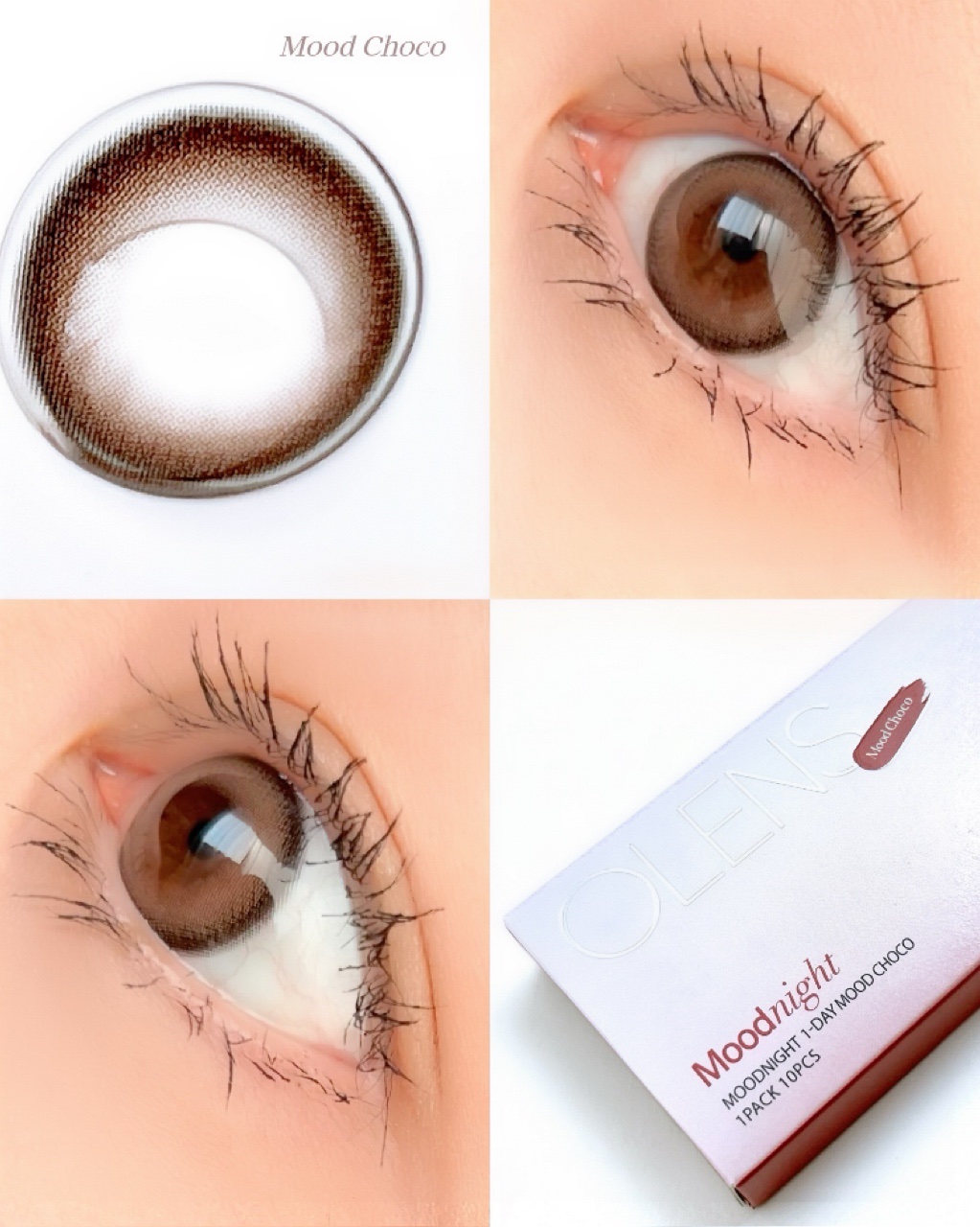 Moodnight 1day/OLENS/ワンデー（１DAY）カラコンを使ったクチコミ（2枚目）