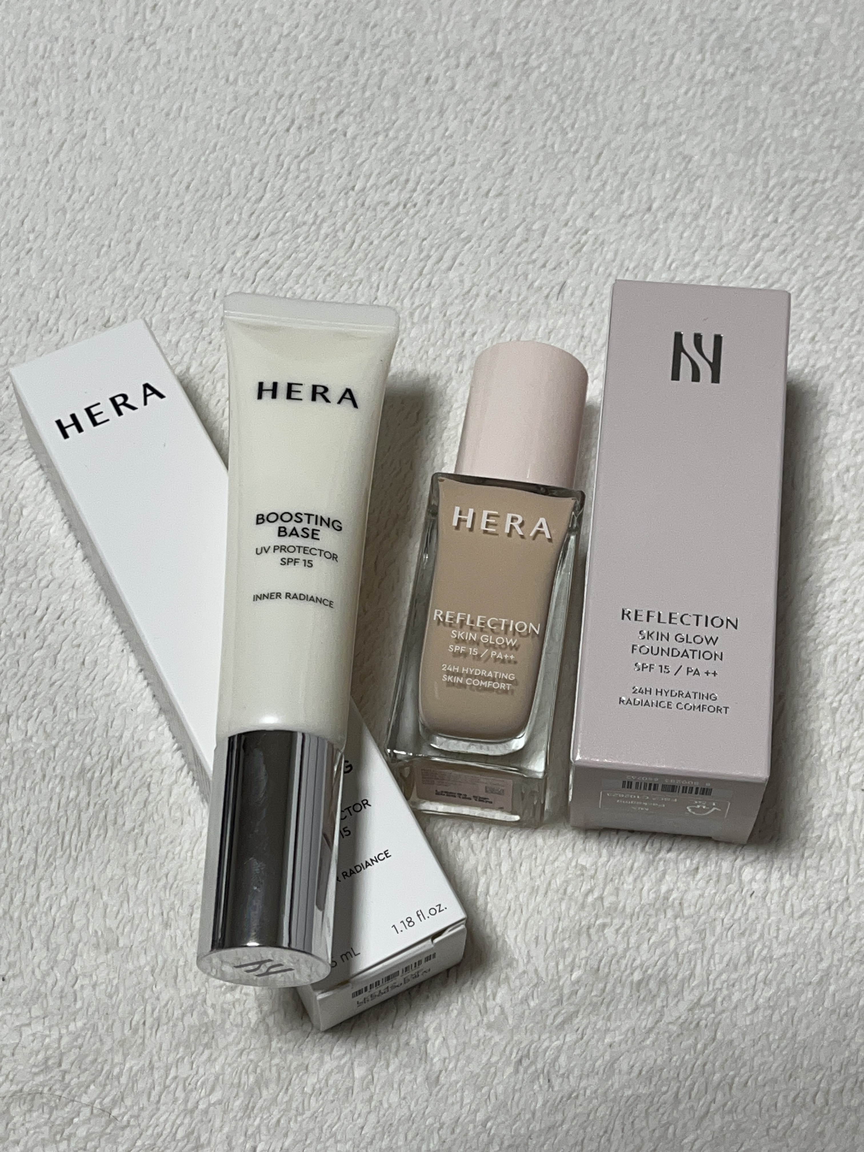 リフレクション スキングロウファンデーション/HERA/リキッドファンデーションを使ったクチコミ（1枚目）