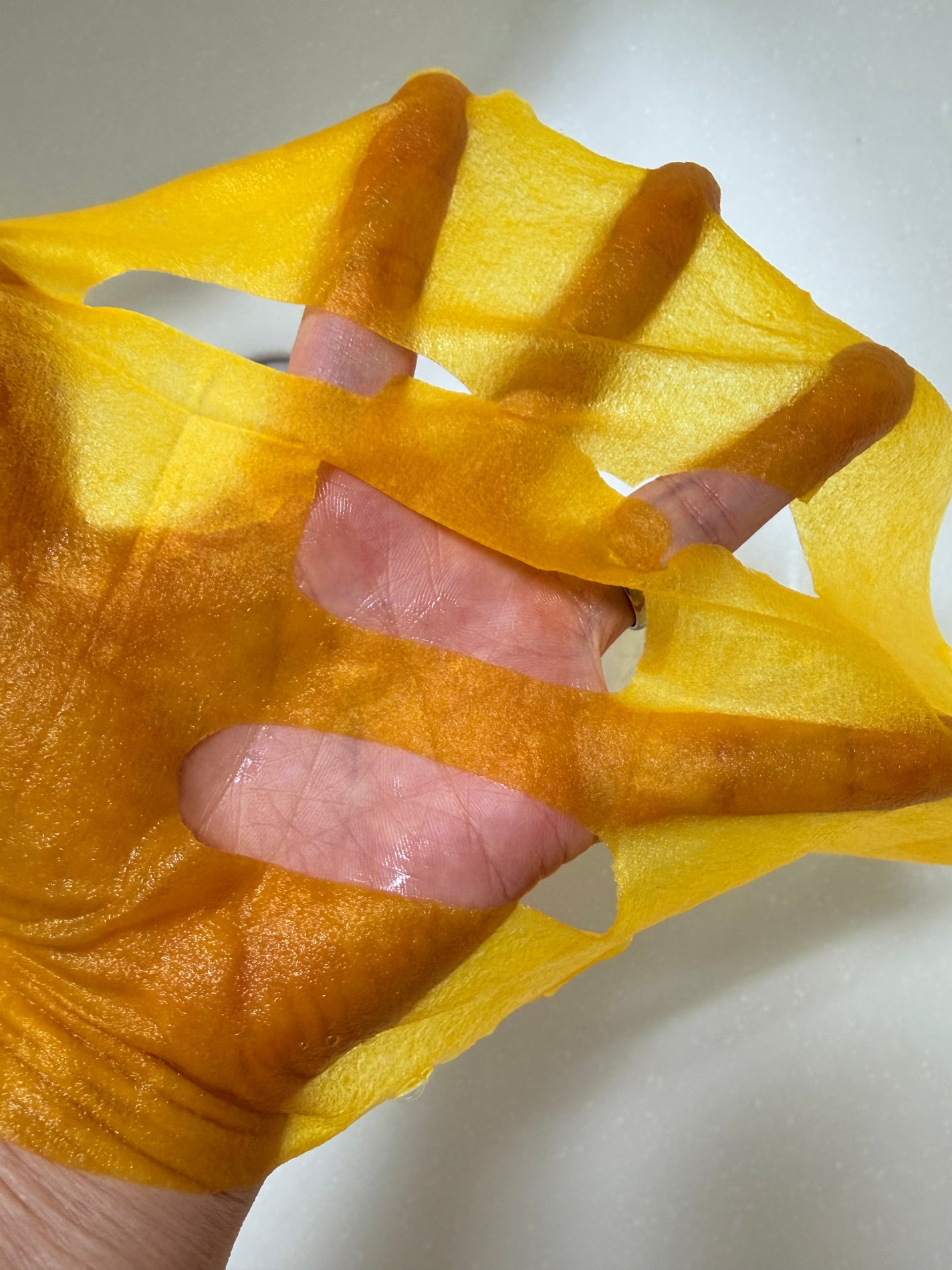 5番 白玉グルタチオンCふりかけマスク/numbuzin/シートマスク・パックを使ったクチコミ(3枚目)