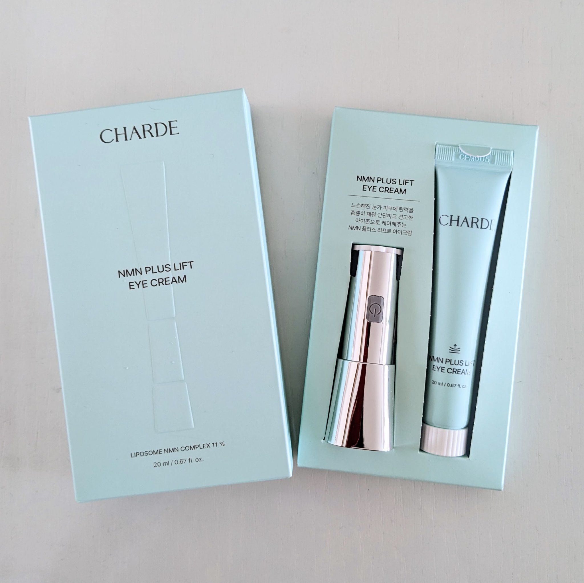 NMNプラスリフトアイクリーム/CHARDE/アイケア・アイクリームを使ったクチコミ（3枚目）