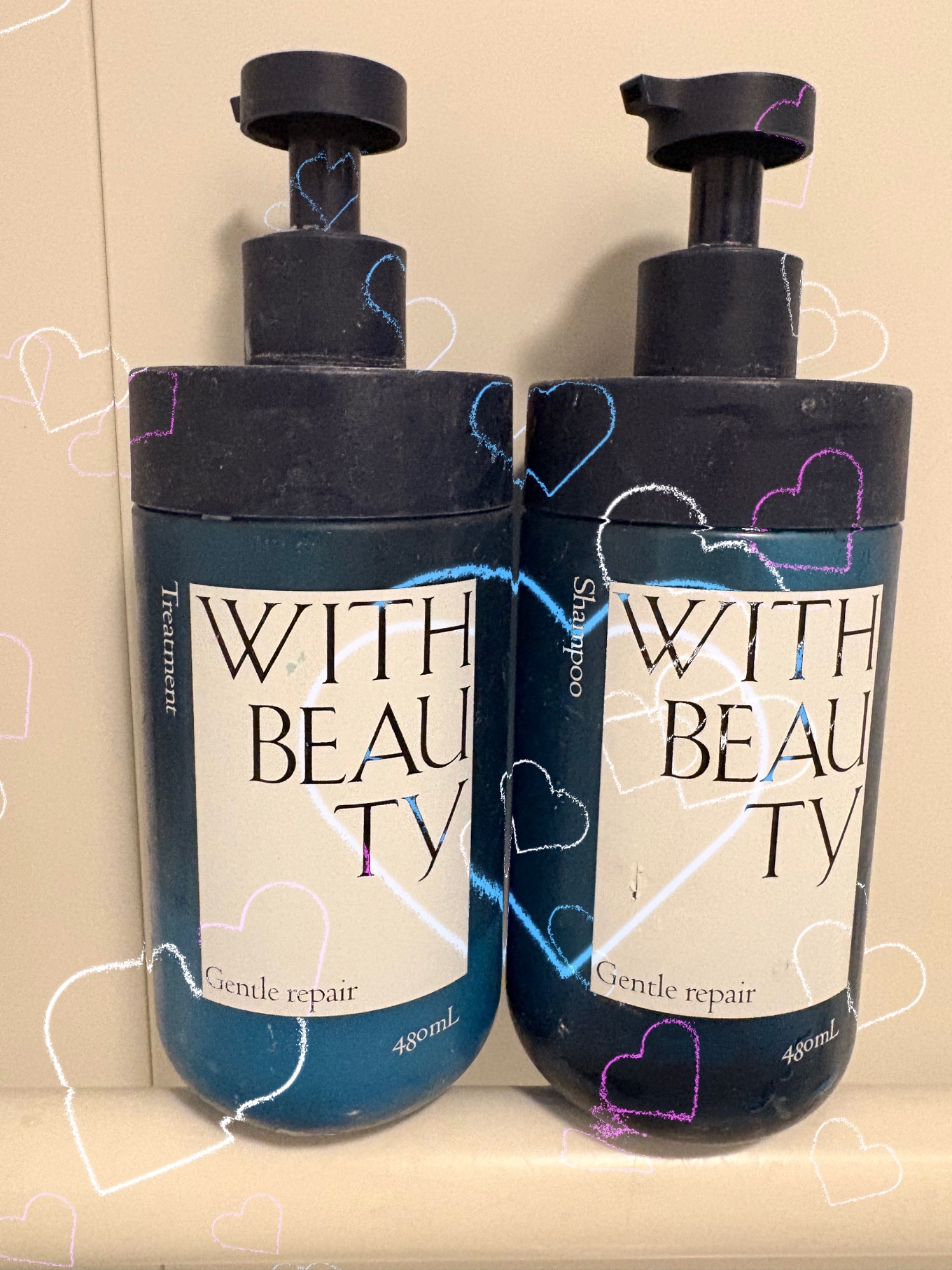 ジェントルリペア モイストシャンプー／トリートメント/WITH BEAUTY/市販シャンプーを使ったクチコミ（1枚目）