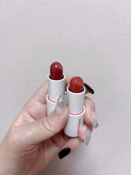 ヘルシーグロウバームスティック/wakemake/口紅を使ったクチコミ(3枚目)