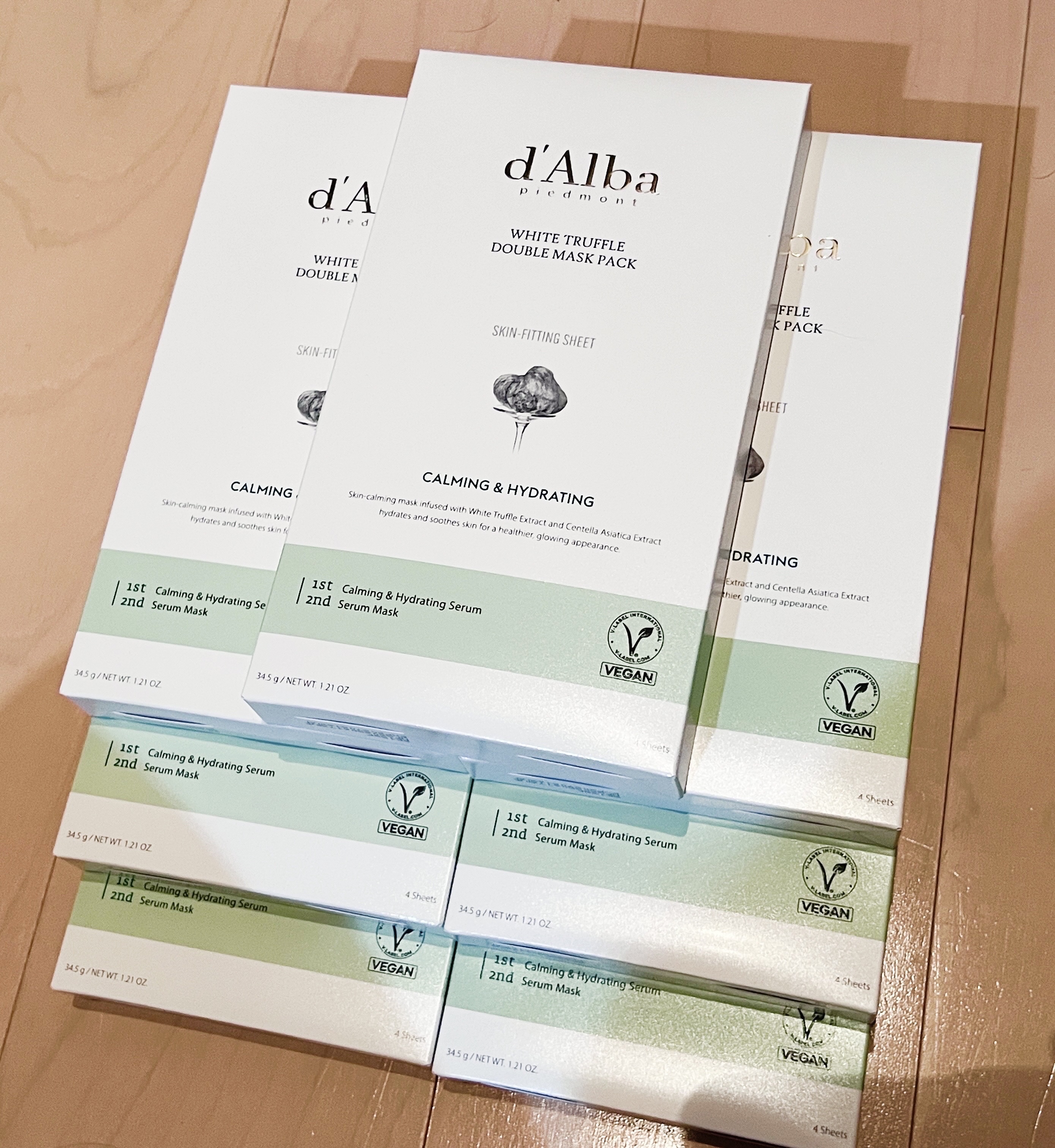 ホワイトトリュフダブルマスクパック(鎮静/保湿) /ダルバ/シートマスク・パックを使ったクチコミ（1枚目）