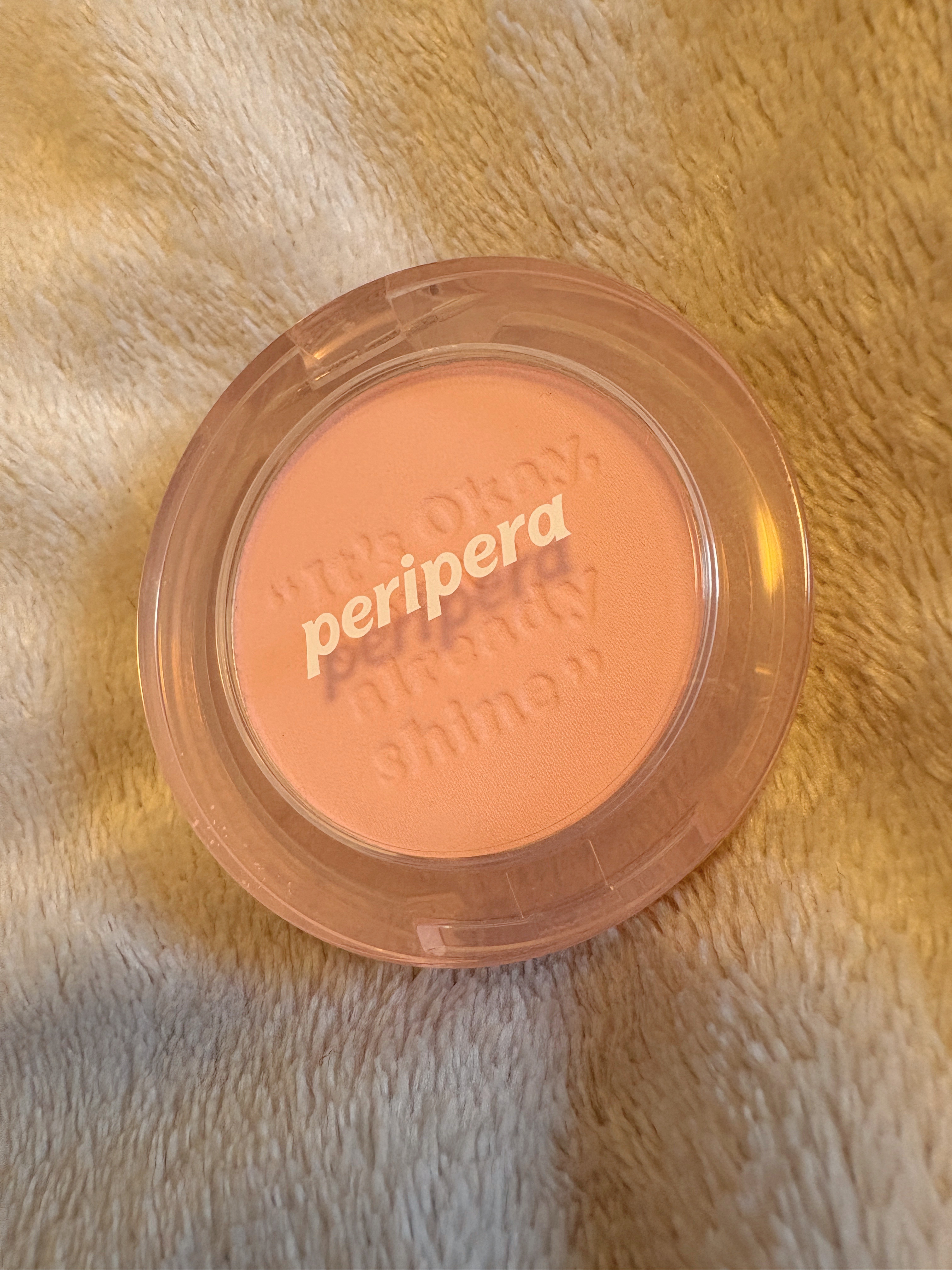 ピュア ブラッシュド サンシャイン チーク/PERIPERA/パウダーチークを使ったクチコミ（1枚目）