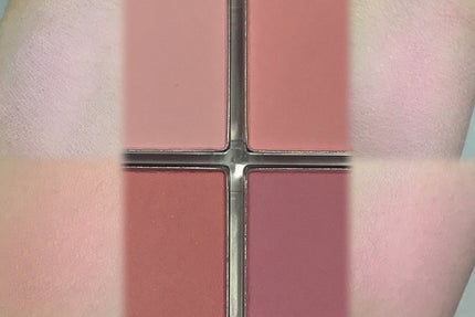 ミックスマッチチークパレット/be aube/パウダーチークを使ったクチコミ(3枚目)