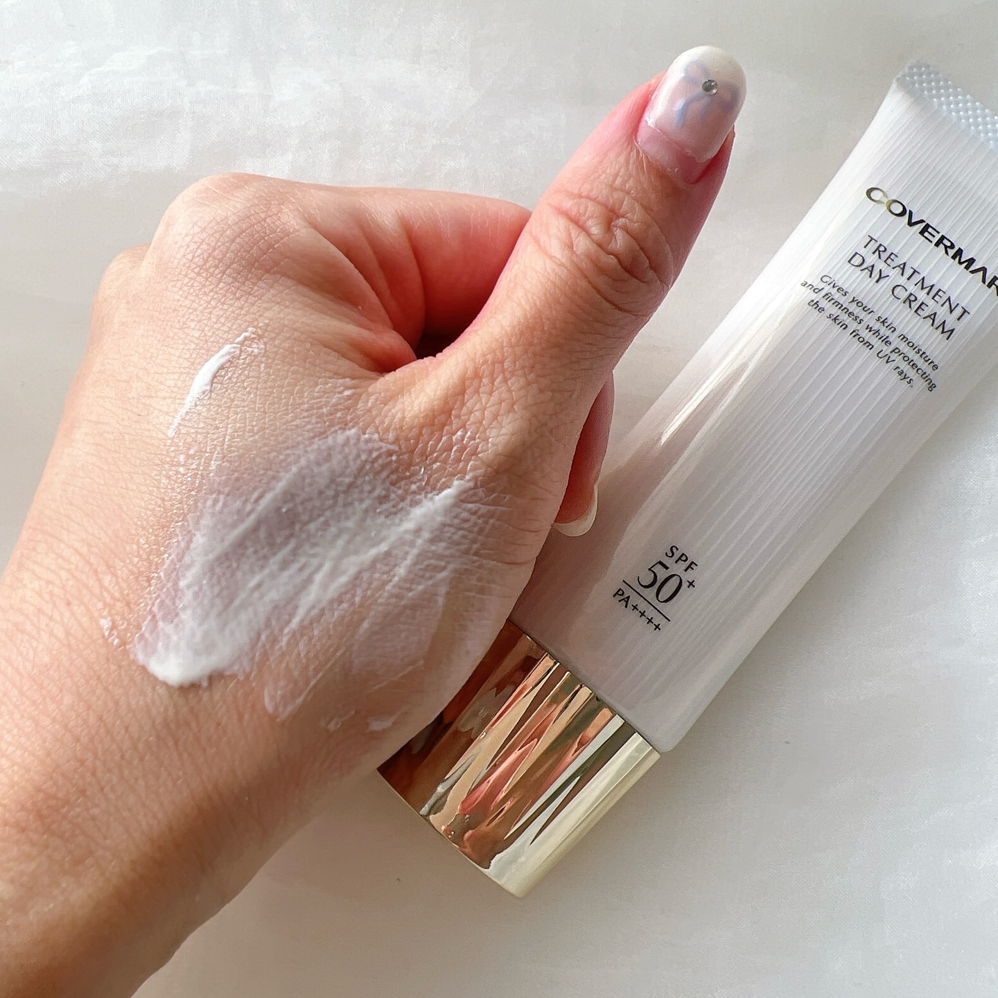 トリートメント デイ クリーム/COVERMARK/日焼け止めクリームを使ったクチコミ（3枚目）