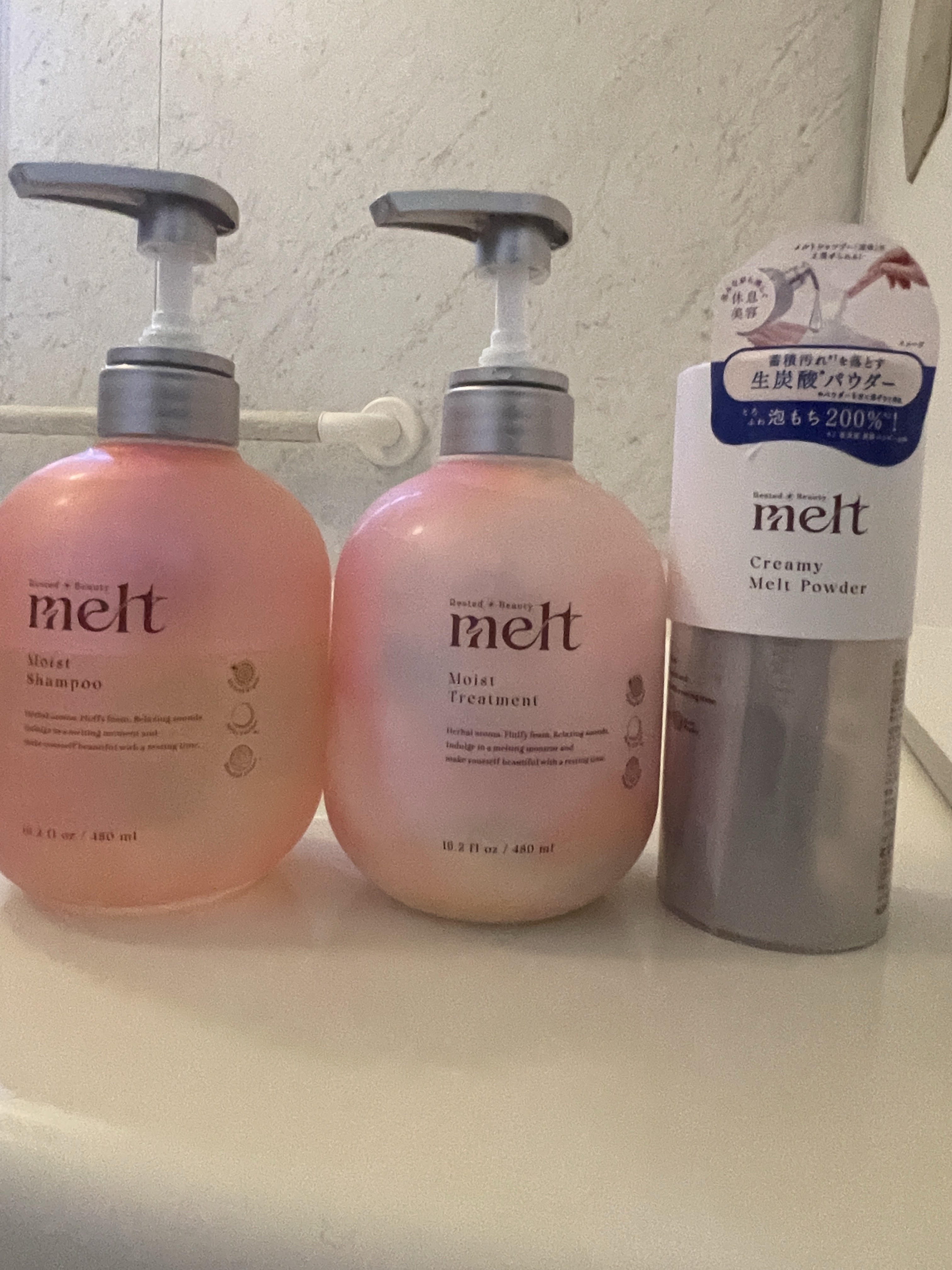 クリーミーメルトパウダー/melt/市販シャンプーを使ったクチコミ（1枚目）