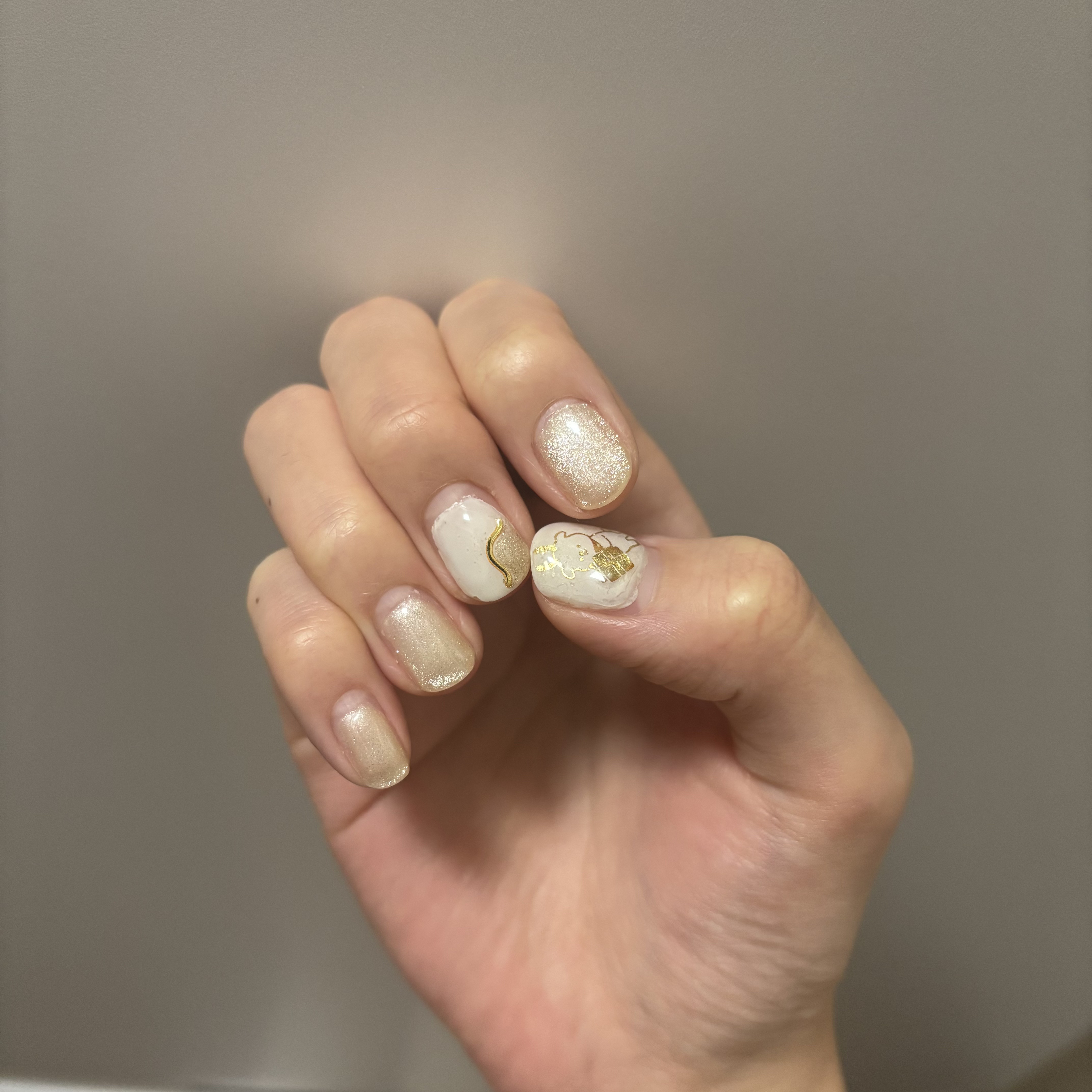 ジェルネイル（ライト対応）/セリア/ジェルネイルを使ったクチコミ（2枚目）