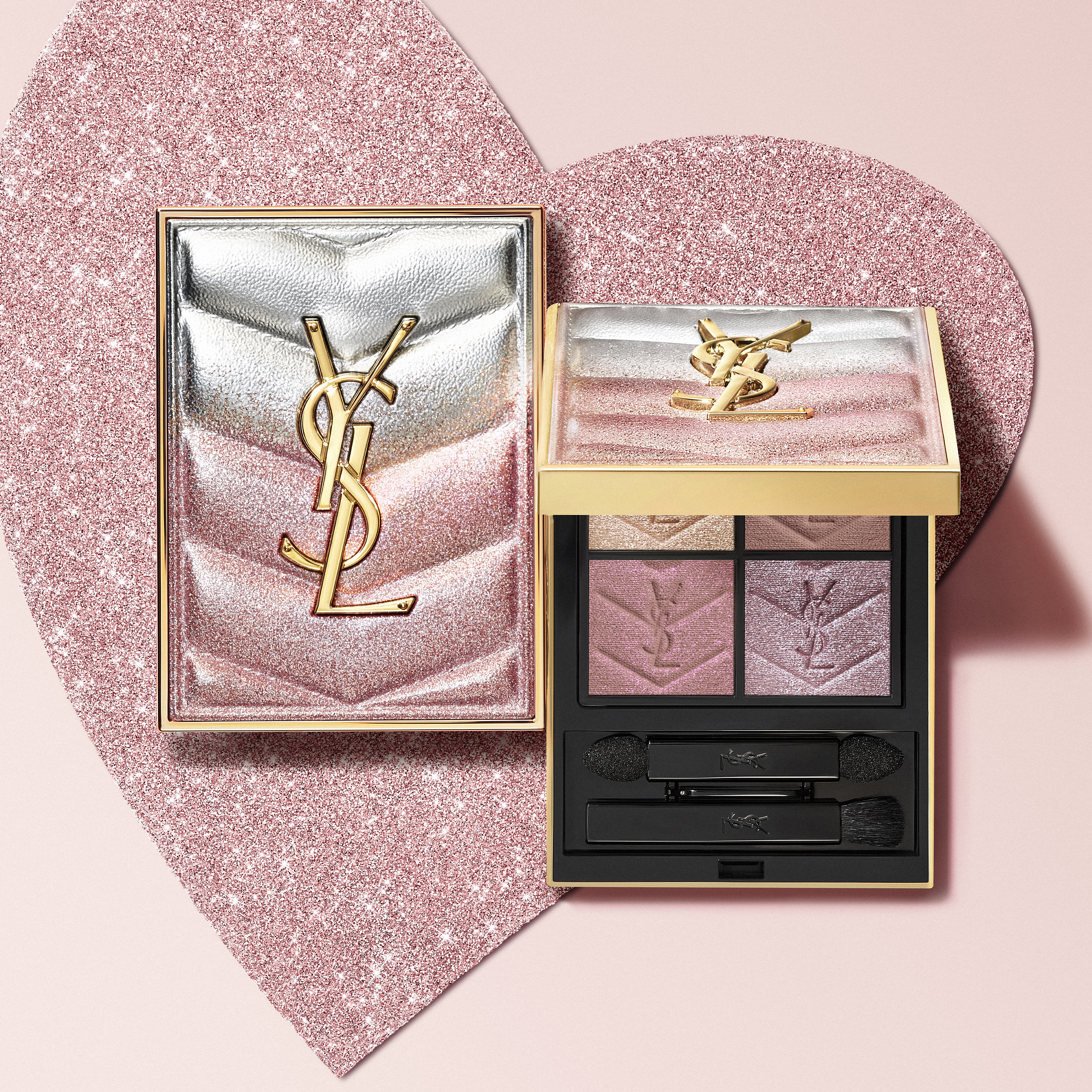 【先行販売中】2026 スプリング コレクション 「SPARKLING DESIRES」

自分を愛する強さから生まれる、シルバーに輝くクールな自信がやがてローズのような温かい情熱へ。
YSLが贈るのは、この両極を大胆に魅せる「LOVE 」