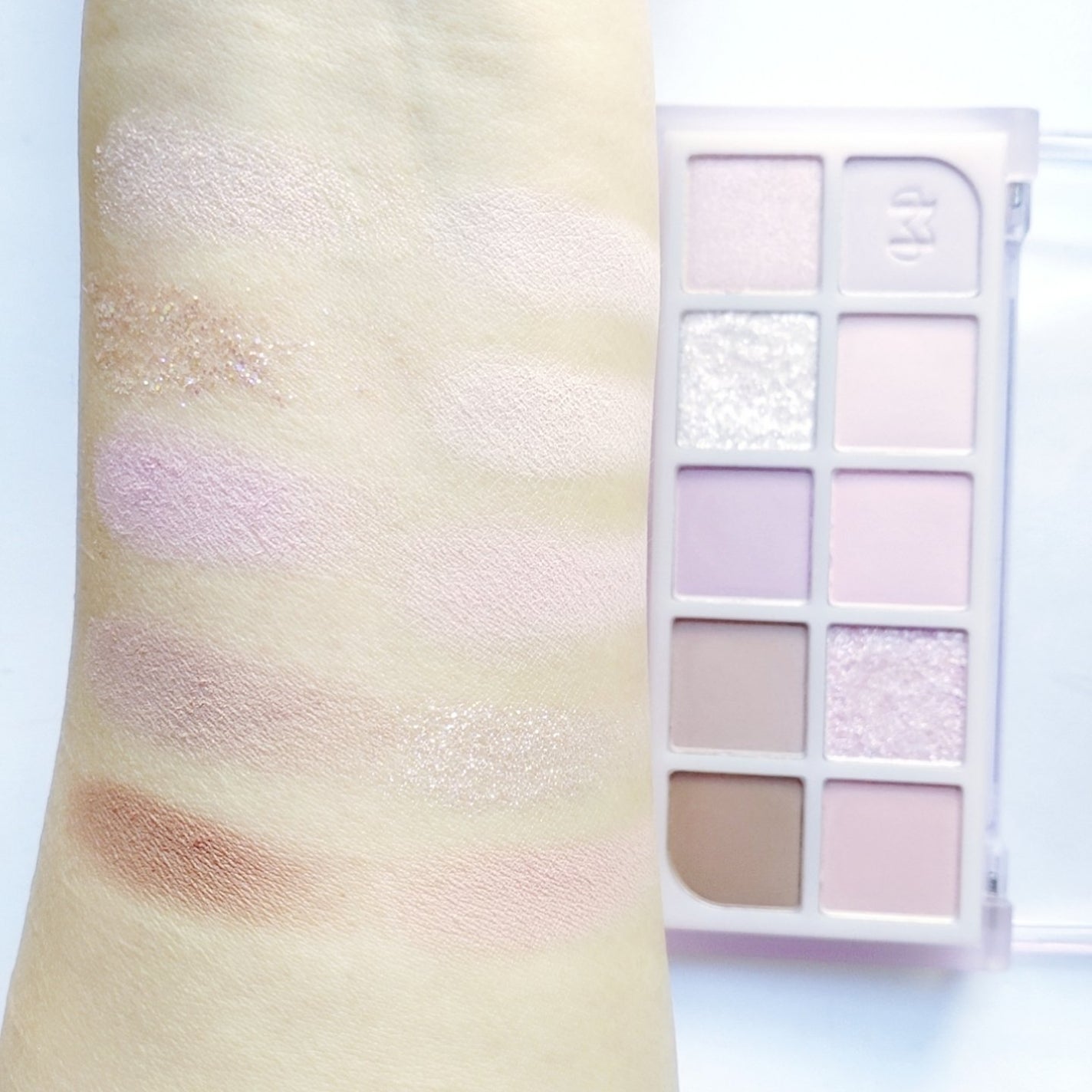 MDショールモーメント アイシャドウパレット/mude./アイシャドウパレットを使ったクチコミ(7枚目)