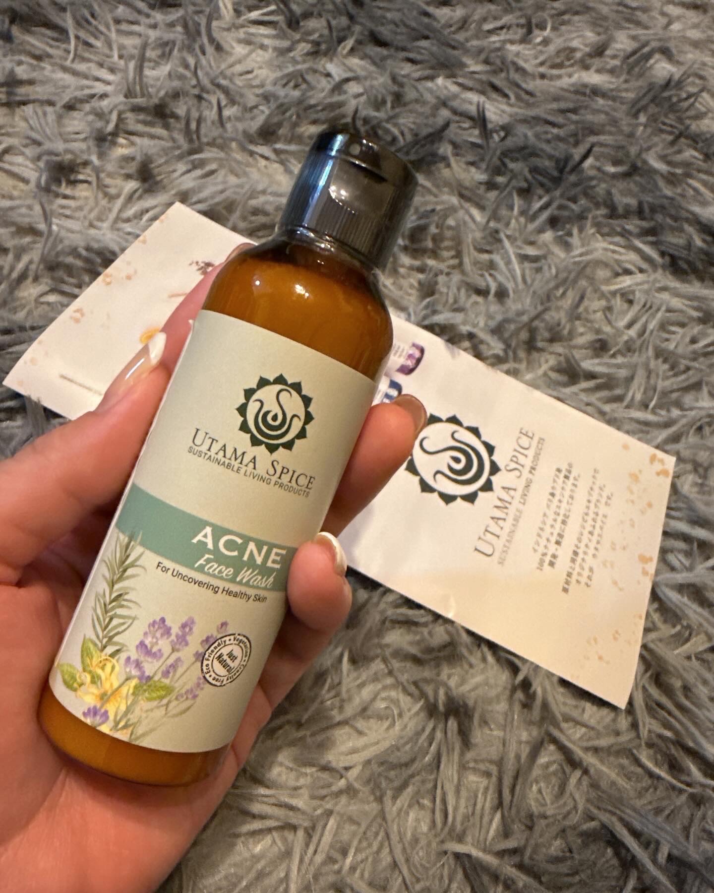 アクネフェイスウォッシュ/UTAMA SPICE/洗顔フォームを使ったクチコミ（2枚目）