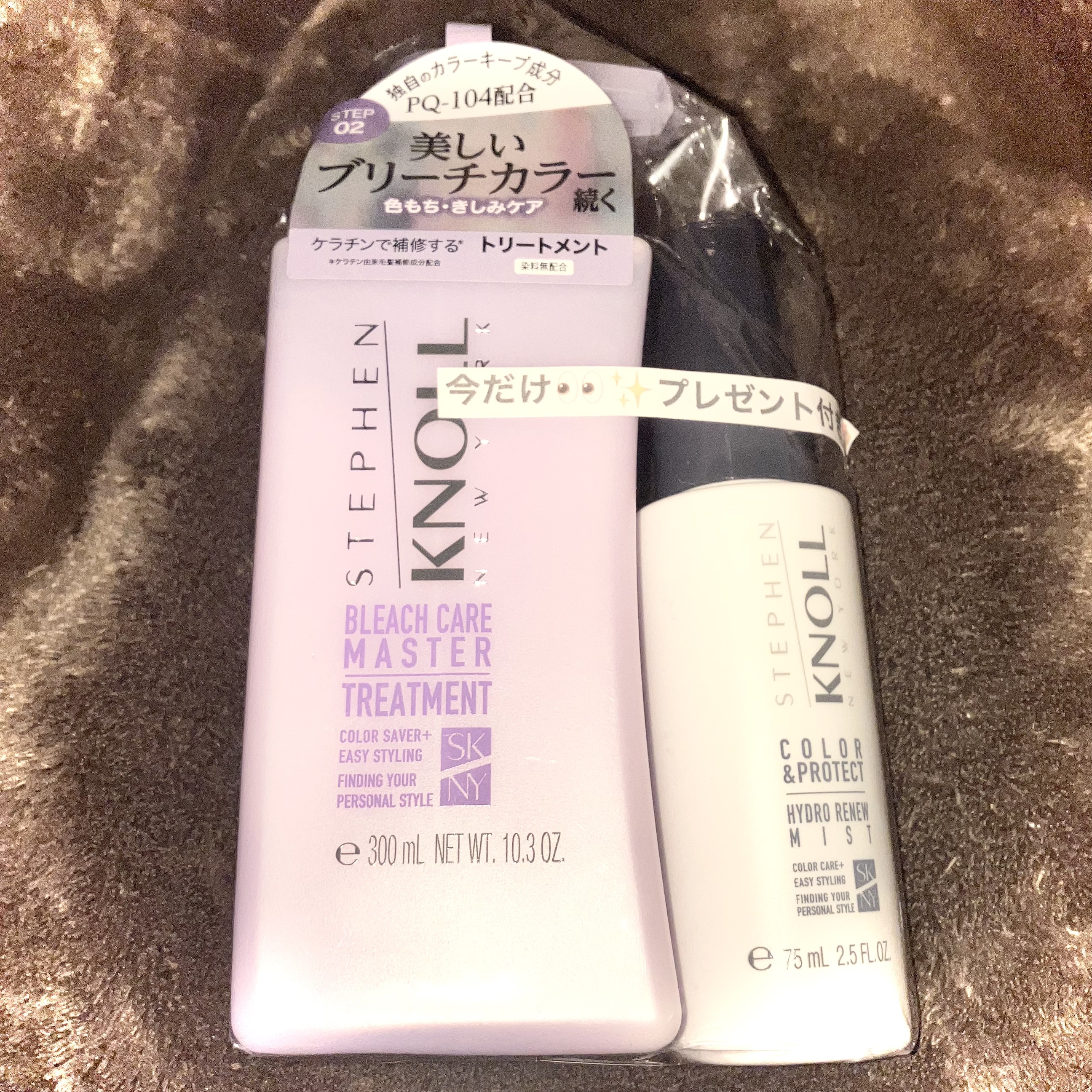 スティーブンノル ハイドロリニュー ミスト カラープロテクト A/スティーブンノル ニューヨーク/プレスタイリング・寝ぐせ直しを使ったクチコミ（1枚目）
