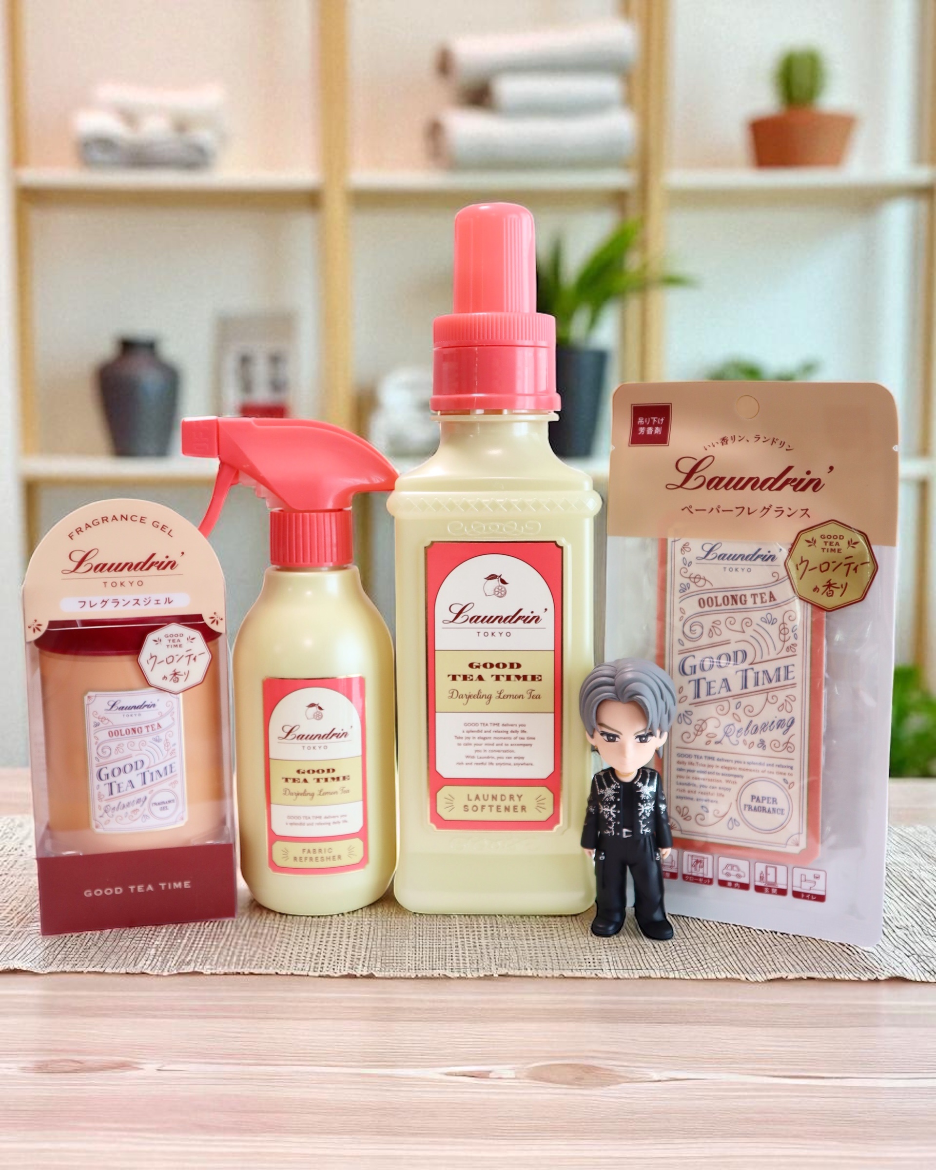 ファブリックミスト ダージリンレモンティーの香り/ランドリン/ファブリックミストを使ったクチコミ（3枚目）