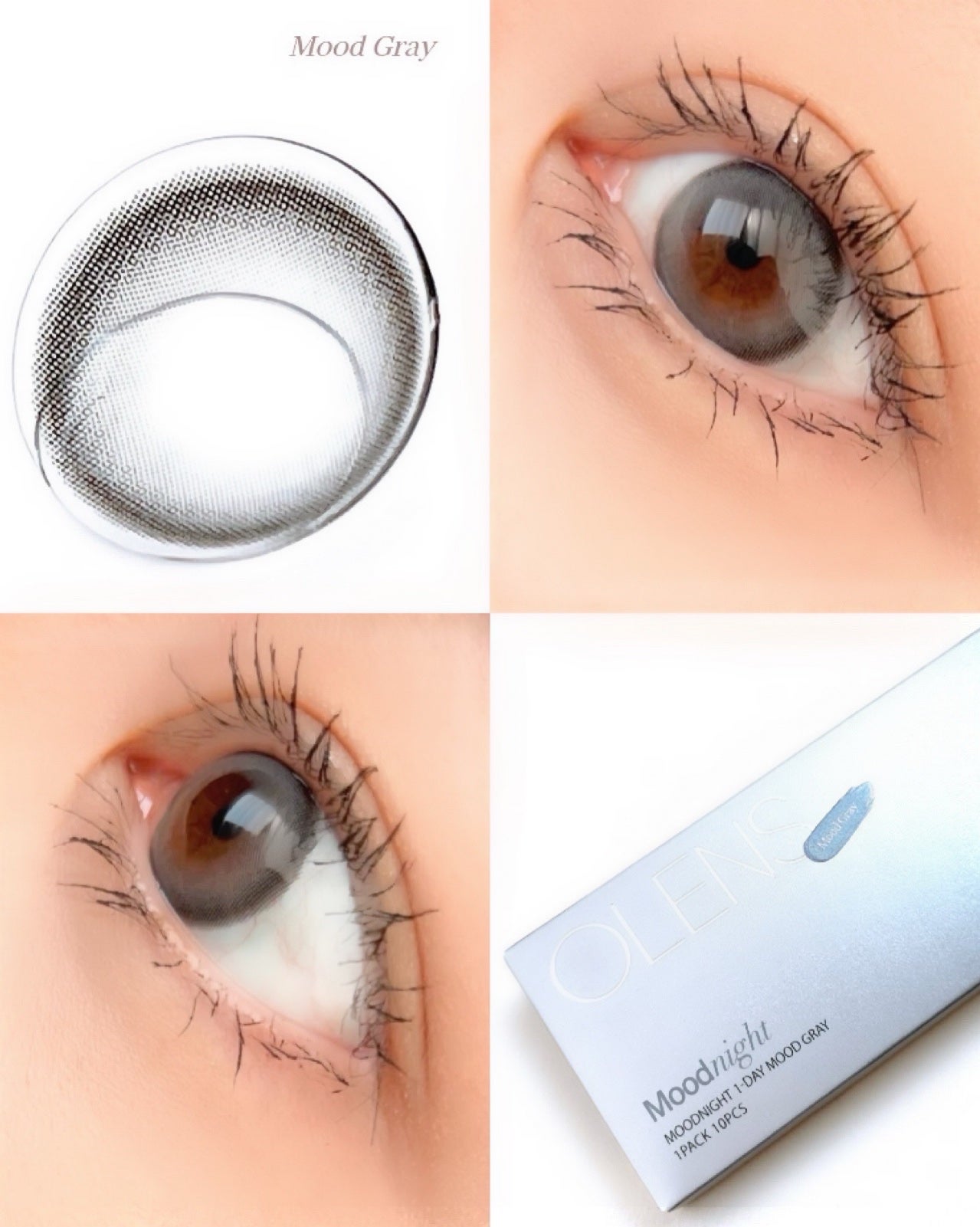 Moodnight 1day/OLENS/ワンデー(1DAY)カラコンを使ったクチコミ(4枚目)