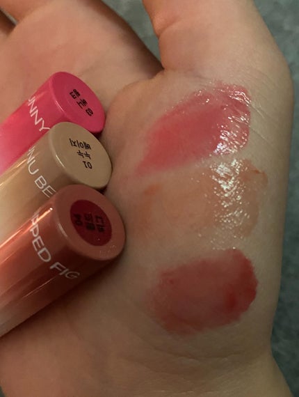 MELTING CHANGE PLUMPING BALM/keybo/口紅を使ったクチコミ(2枚目)