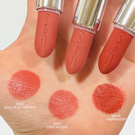 マキシマル シルキー マット リップスティック/M・A・C/口紅を使ったクチコミ(2枚目)