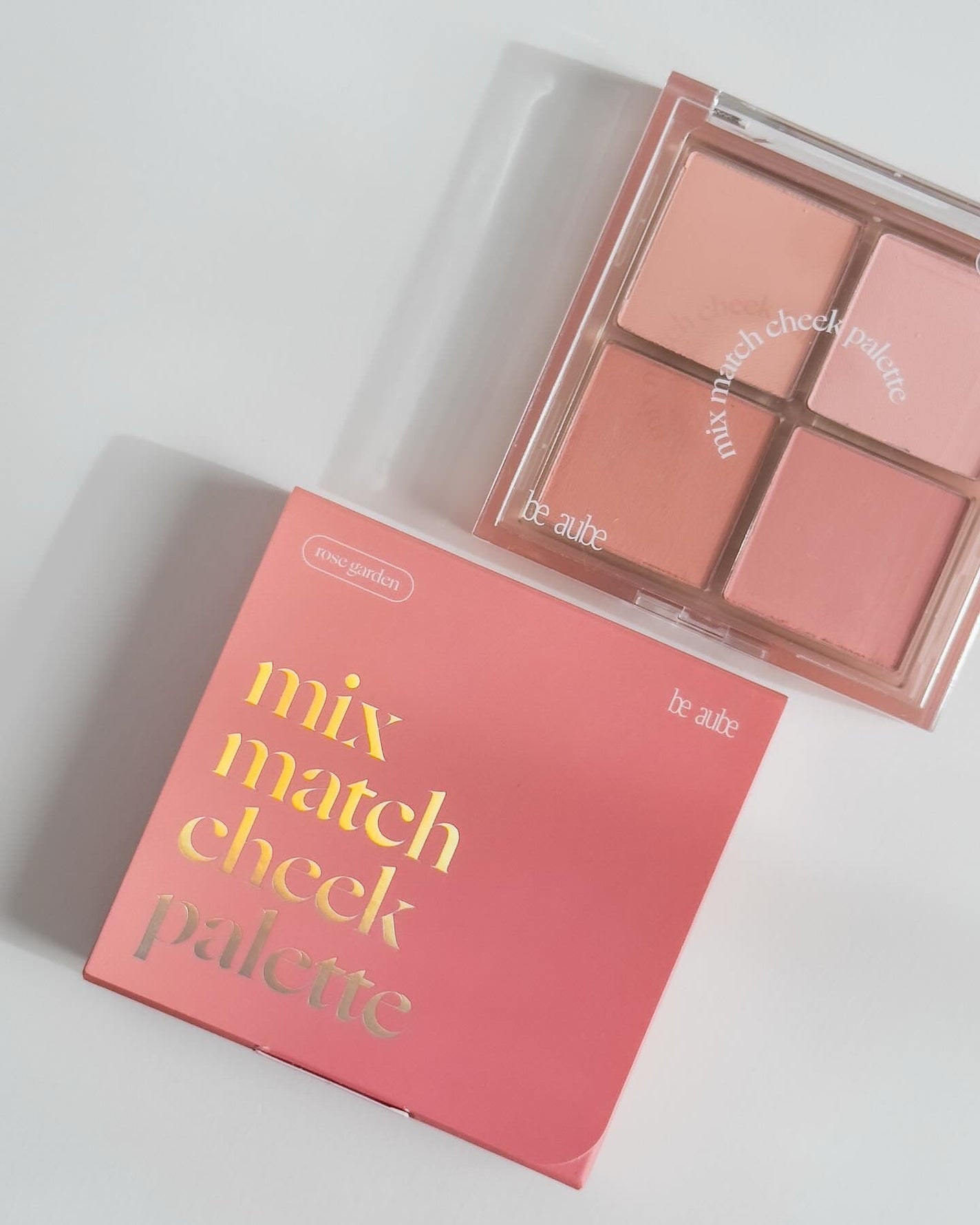 ミックスマッチチークパレット/be aube/パウダーチークを使ったクチコミ(4枚目)
