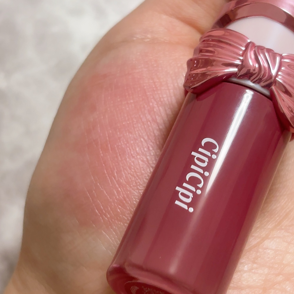 シピシピ　デューイフィルムティント　R/CipiCipi/リップティントを使ったクチコミ（3枚目）
