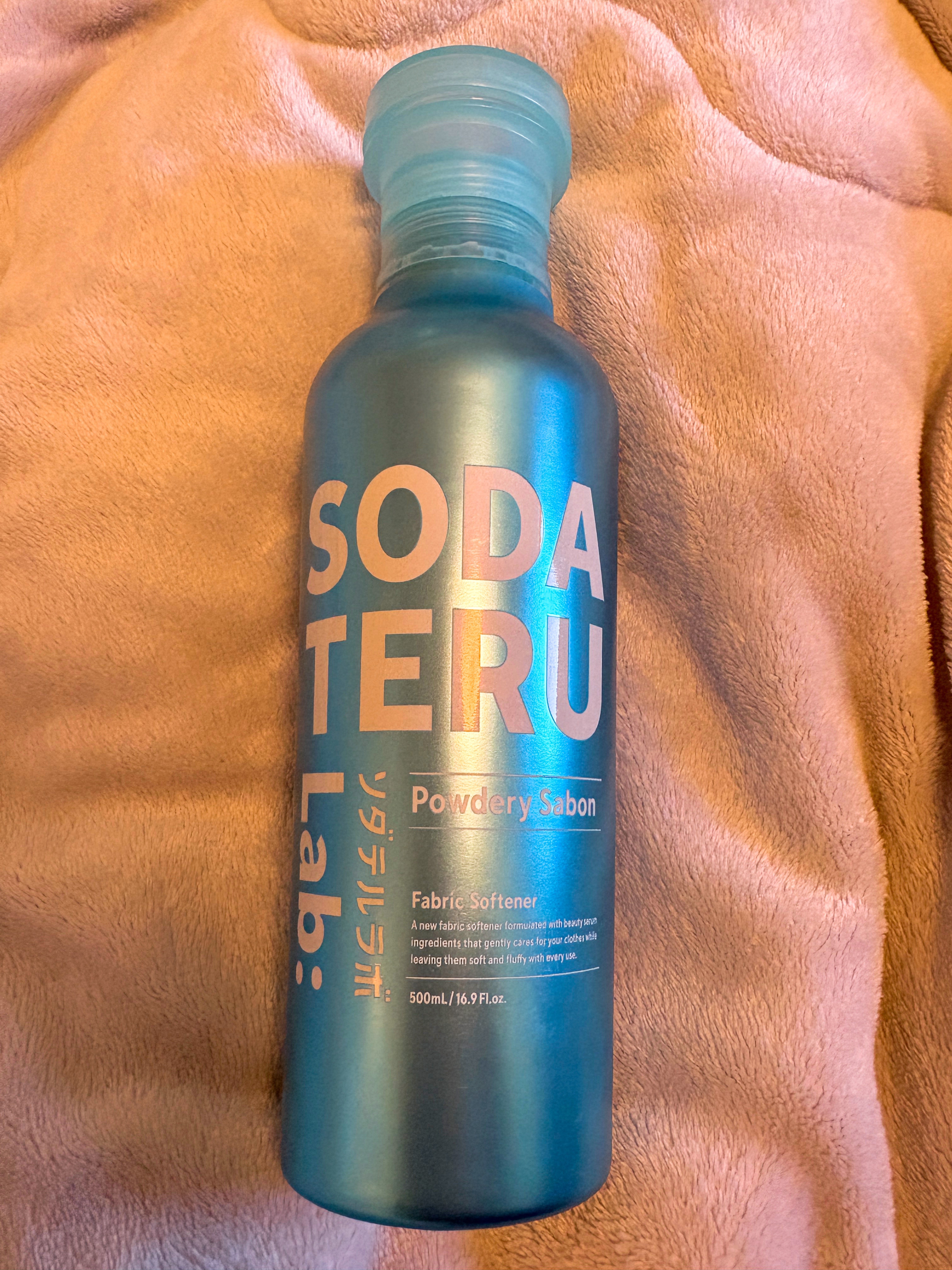 柔軟剤（パウダリーサボンの香り）/ソダテルラボ/柔軟剤を使ったクチコミ（1枚目）